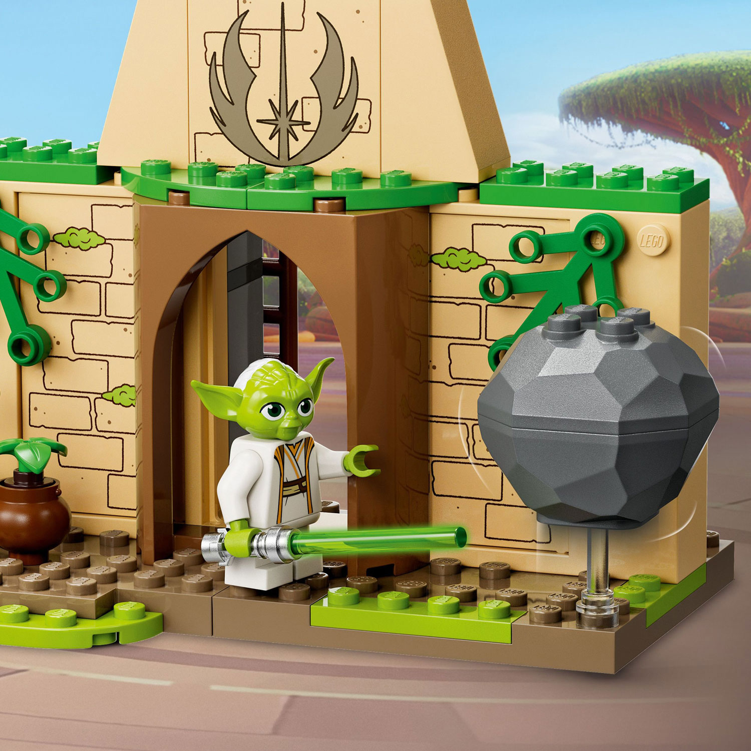 LEGO Star Wars: Le temple Jedi de Tenoo - 124 pièces