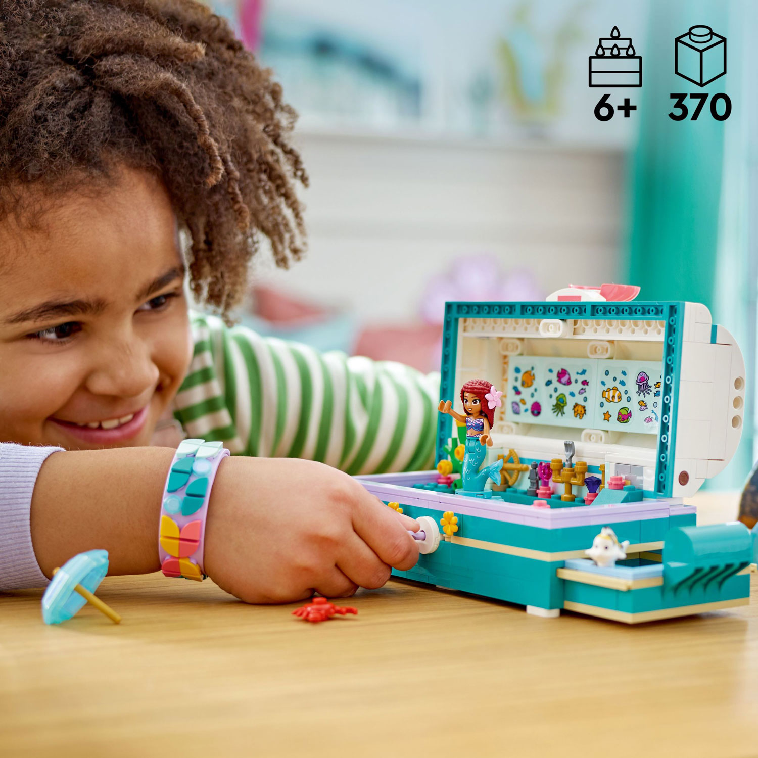 LEGO Disney: Ariel's Treasure Chest - 370 Pieces