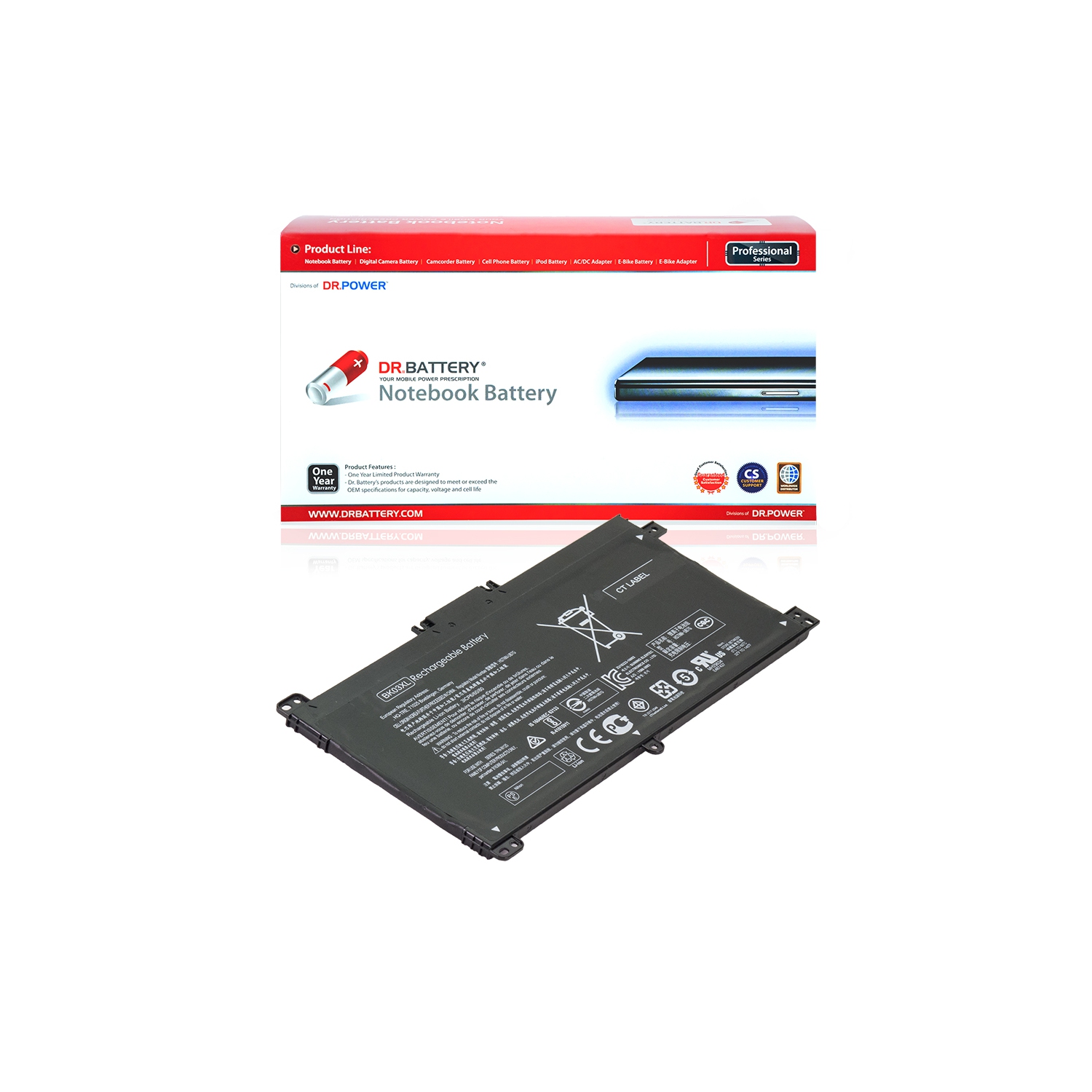 DR. BATTERY Replacement Laptop Battery for AN06 AN06057 AN06062 HSTNN-DB0P HSTNN-DB1H HSTNN-IB0O HSTNN-IB0P HSTNN-IBOO HSTNN-LB0P HSTNN-LB1N [10.8V /