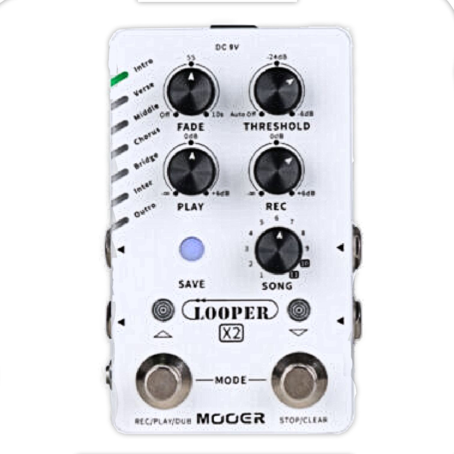 Mooer Looper X2 Guitar Effects Pedal