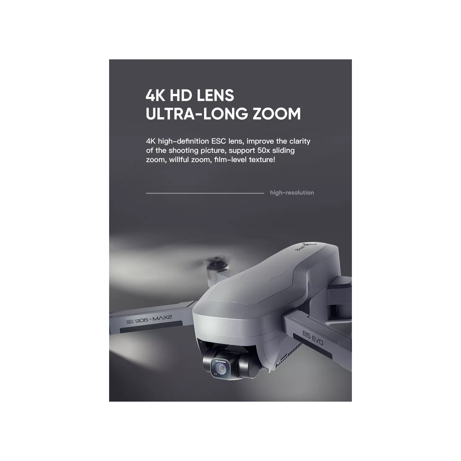 ISPEKTRUM iSG906 Mini SE 4K Dual Camera, 3-Axis Gimbal, 30 Minutes Fight Time, 4KM Flying Range, 360 Obstacle Avoidance, Advanced Auto Return,