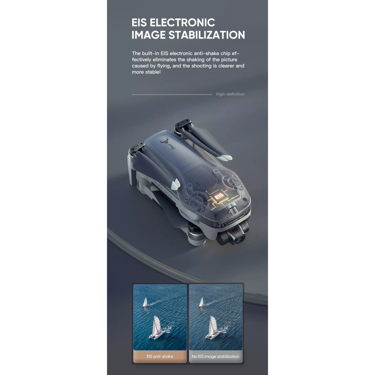 ISPEKTRUM iSG906 Mini SE 4K Dual Camera, 3-Axis Gimbal, 30 Minutes Fight Time, 4KM Flying Range, 360 Obstacle Avoidance, Advanced Auto Return,