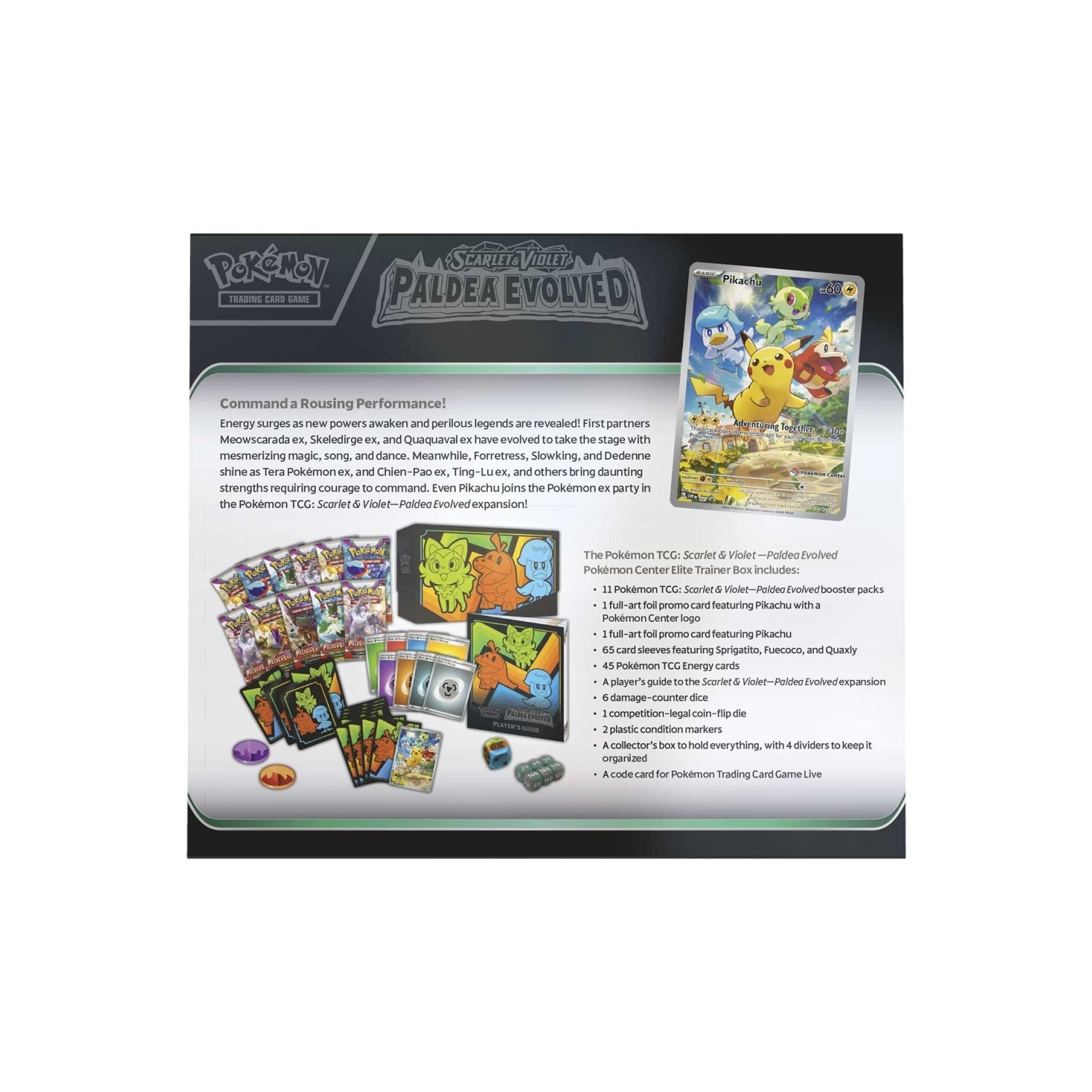 Pokemon Paldea Evolved Elite Trainer Box