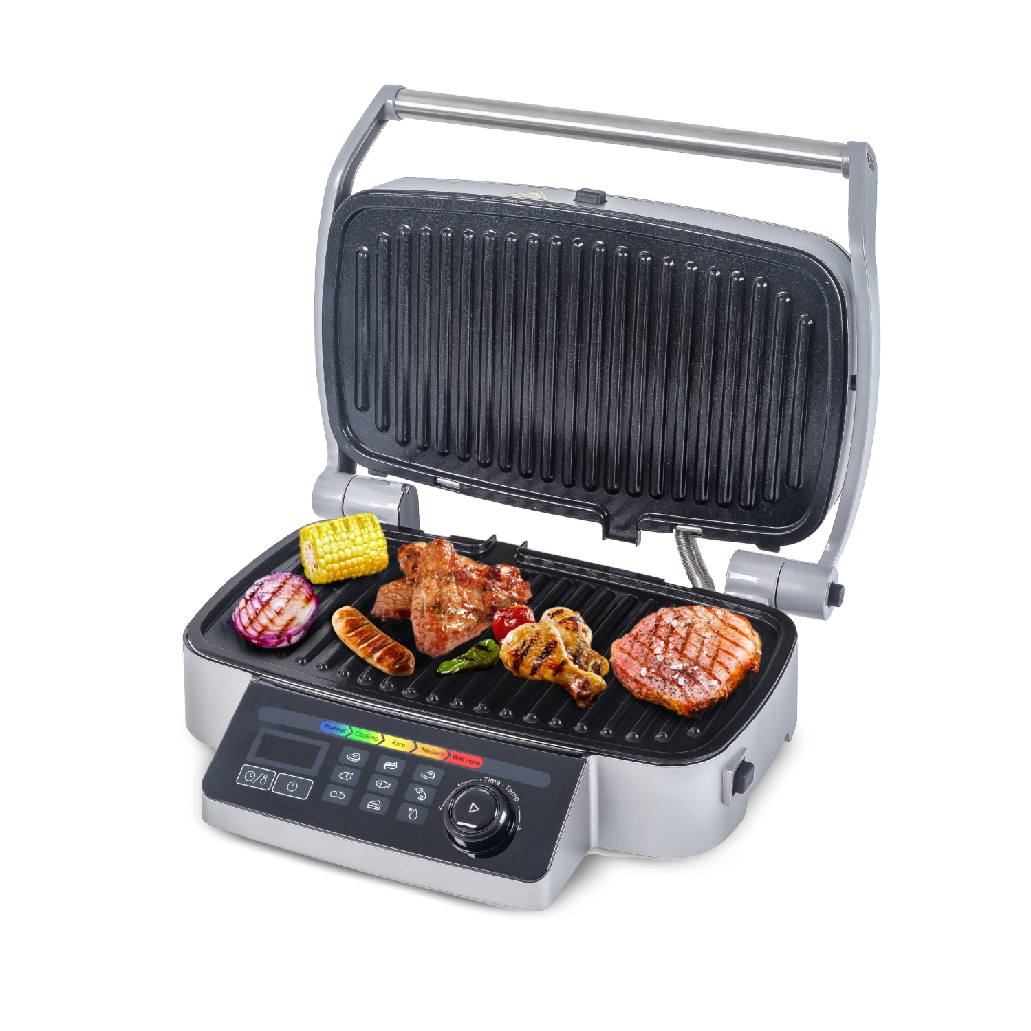 Commercial Chef 9-In-1 Contact Grill
