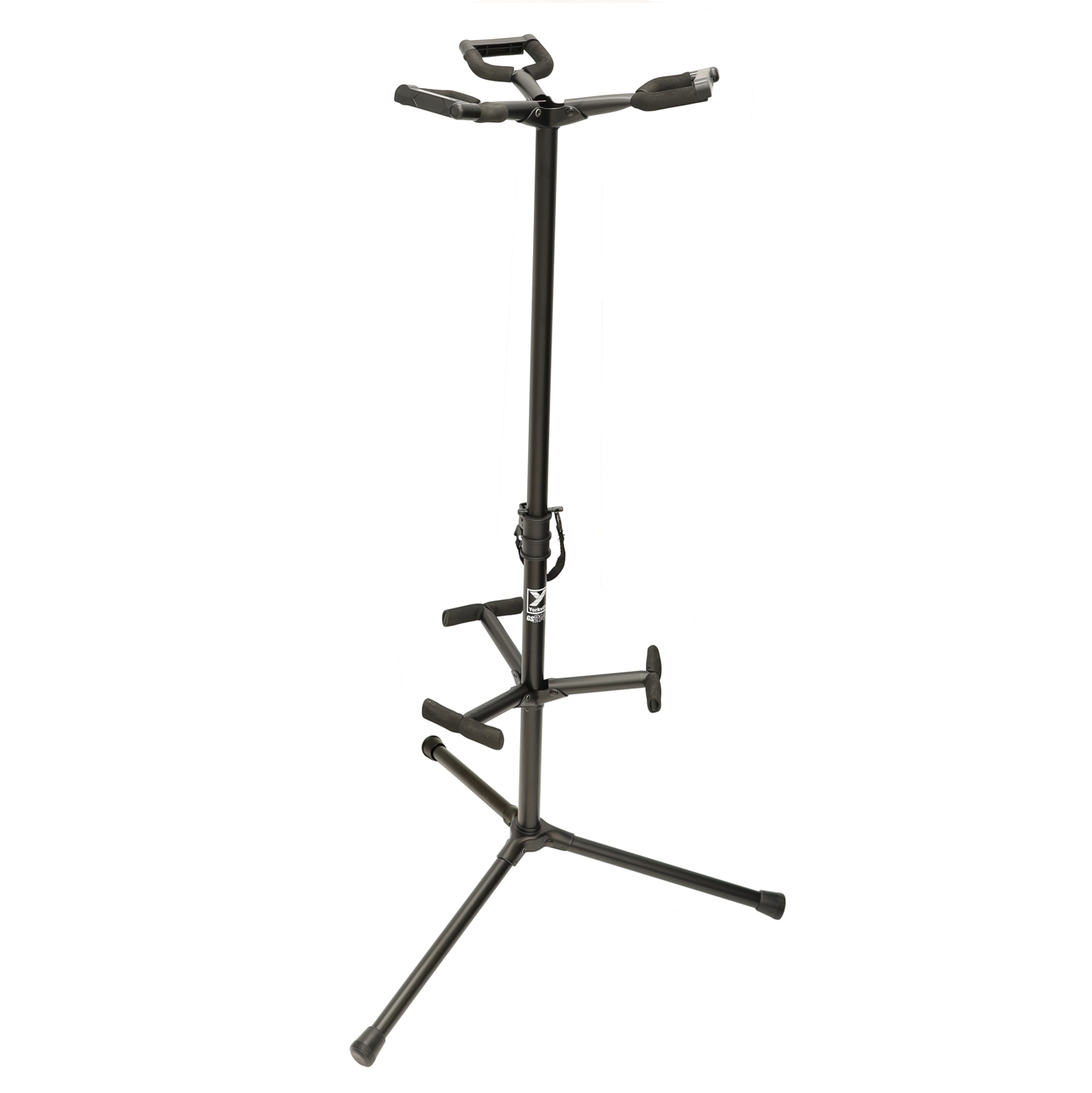 Support pour trois guitares avec protecteurs Sound de Yorkville - Noir