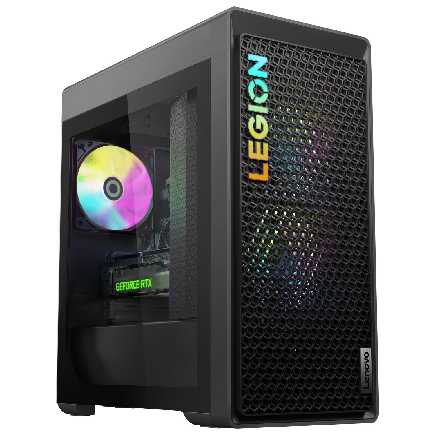 Lenovo Legion Tower 5 Gaming PC - Storm Grey (AMD Ryzen 5 7600/512GB SSD/32GB RAM/RTX 3060 LHR/Win 11)