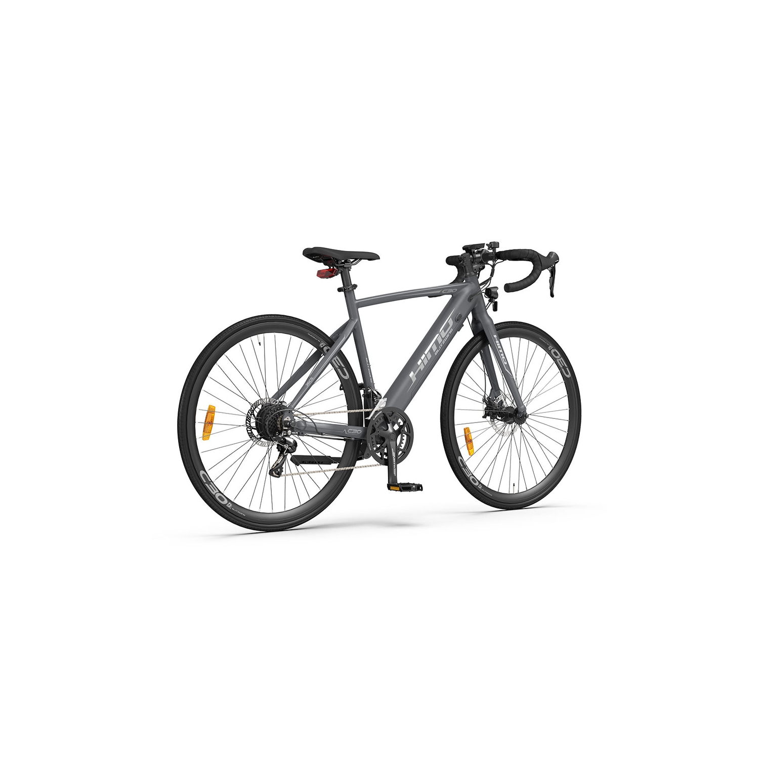 Vélo électrique HIMO de C30S 27,5 po - portée argentée jusqu'à 120 KM, batterie amovible 36&nbsp;V/10Ah, système de transmission Shimano à 18