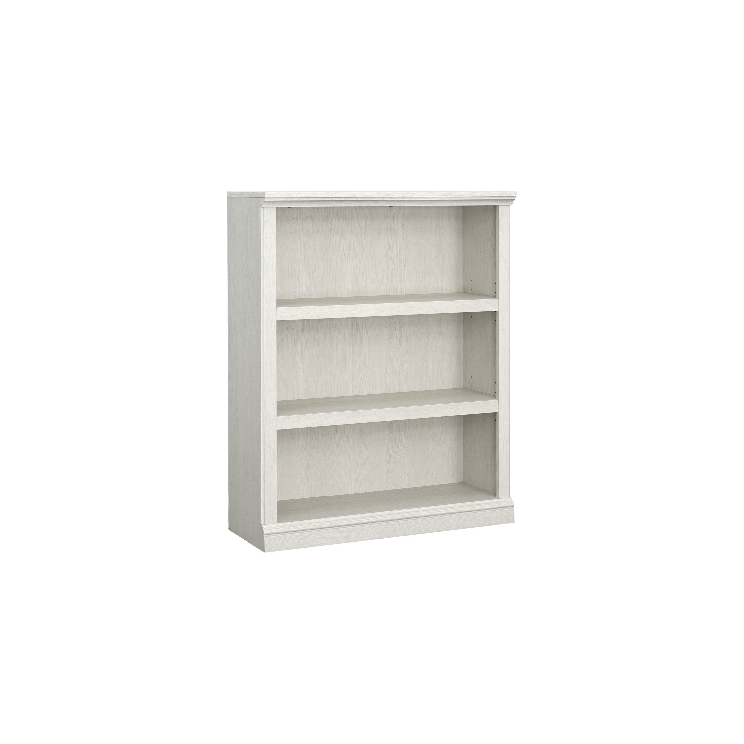 Sauder Select Engineered Wood 3-Shelf Bookcase in Glacier Oak Finish