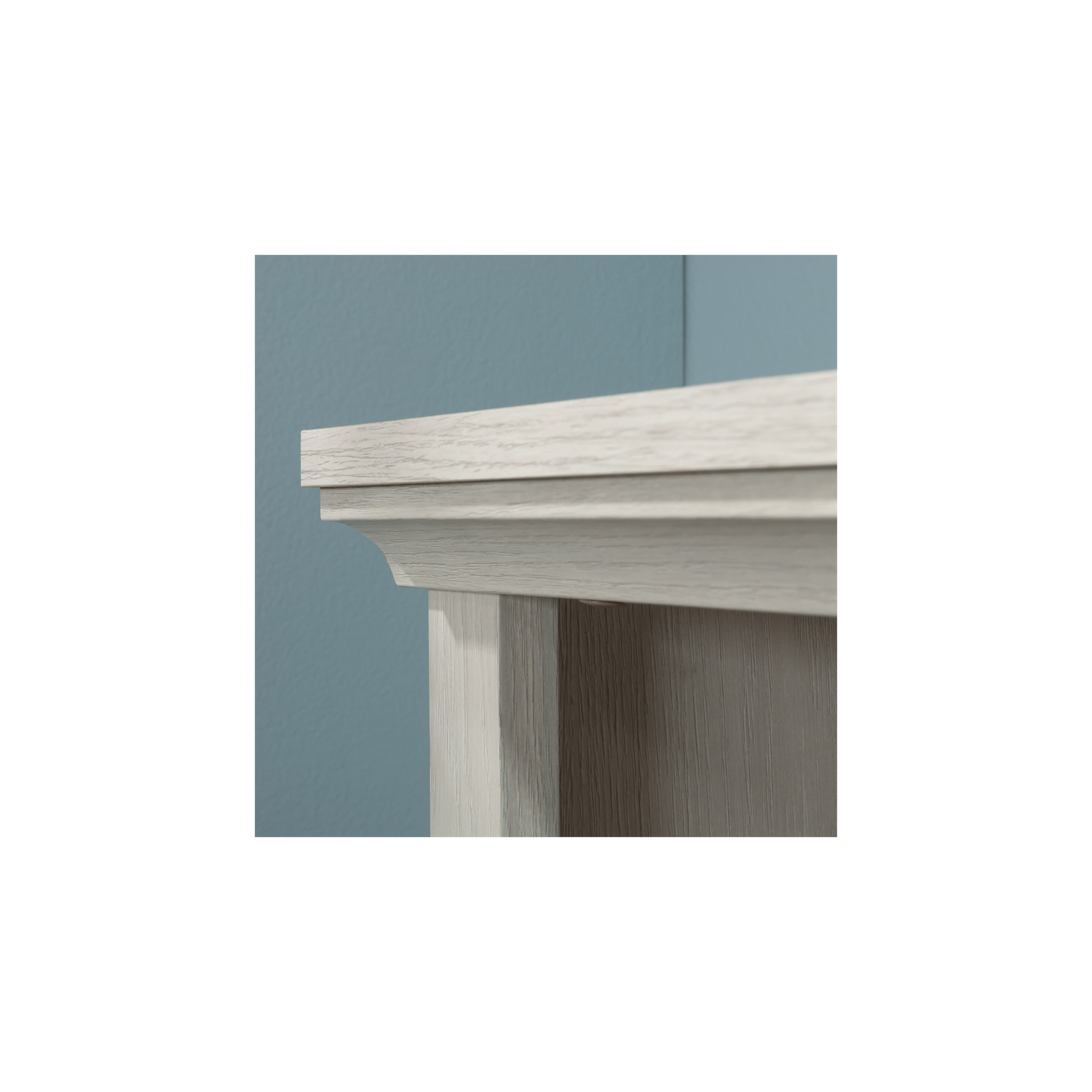 Sauder Select Engineered Wood 3-Shelf Bookcase in Glacier Oak Finish