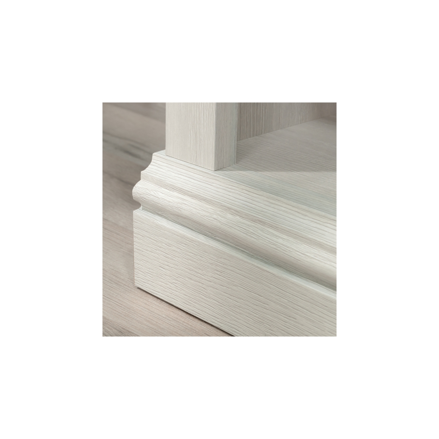 Sauder Select Engineered Wood 3-Shelf Bookcase in Glacier Oak Finish