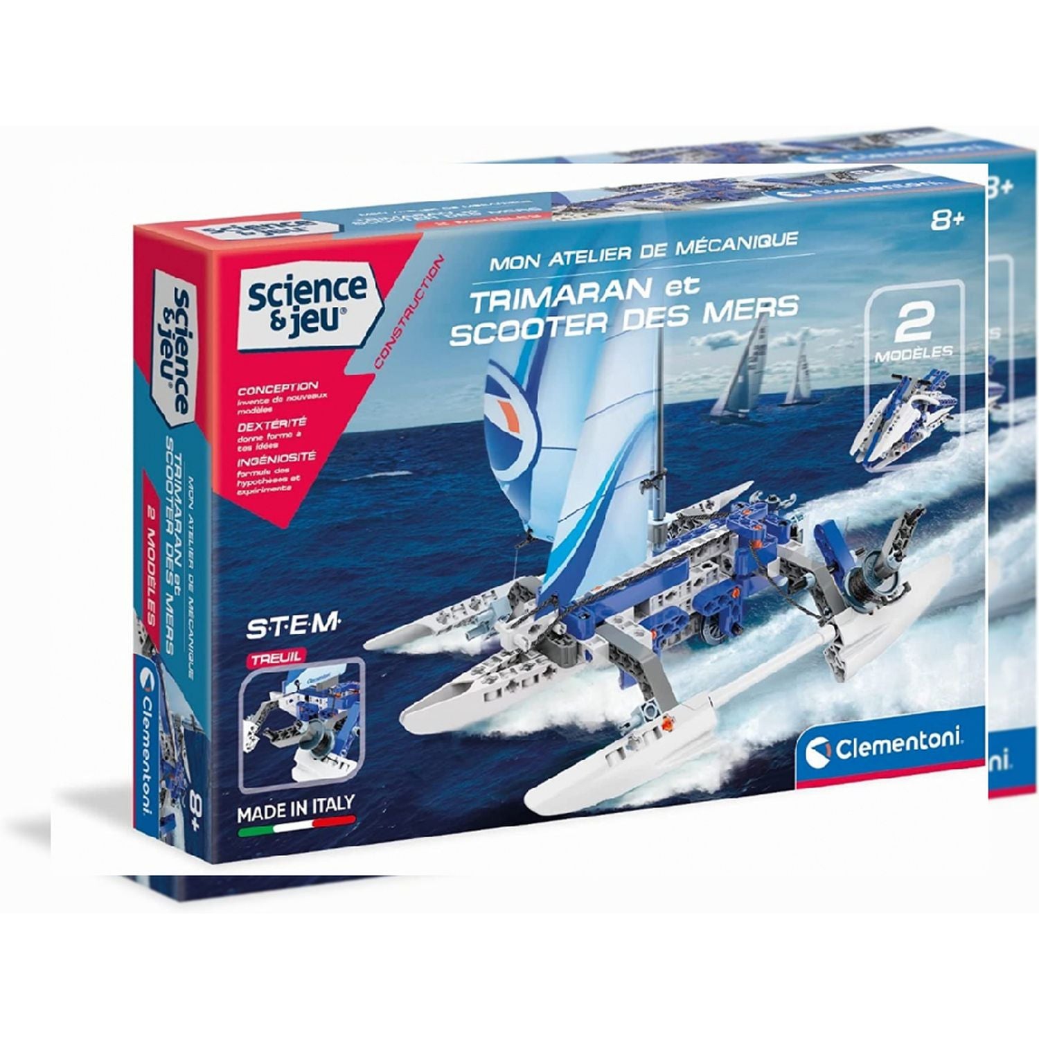 Clementoni - Mon Atelier De M�canique - Trimaran + Scooter Des Mers