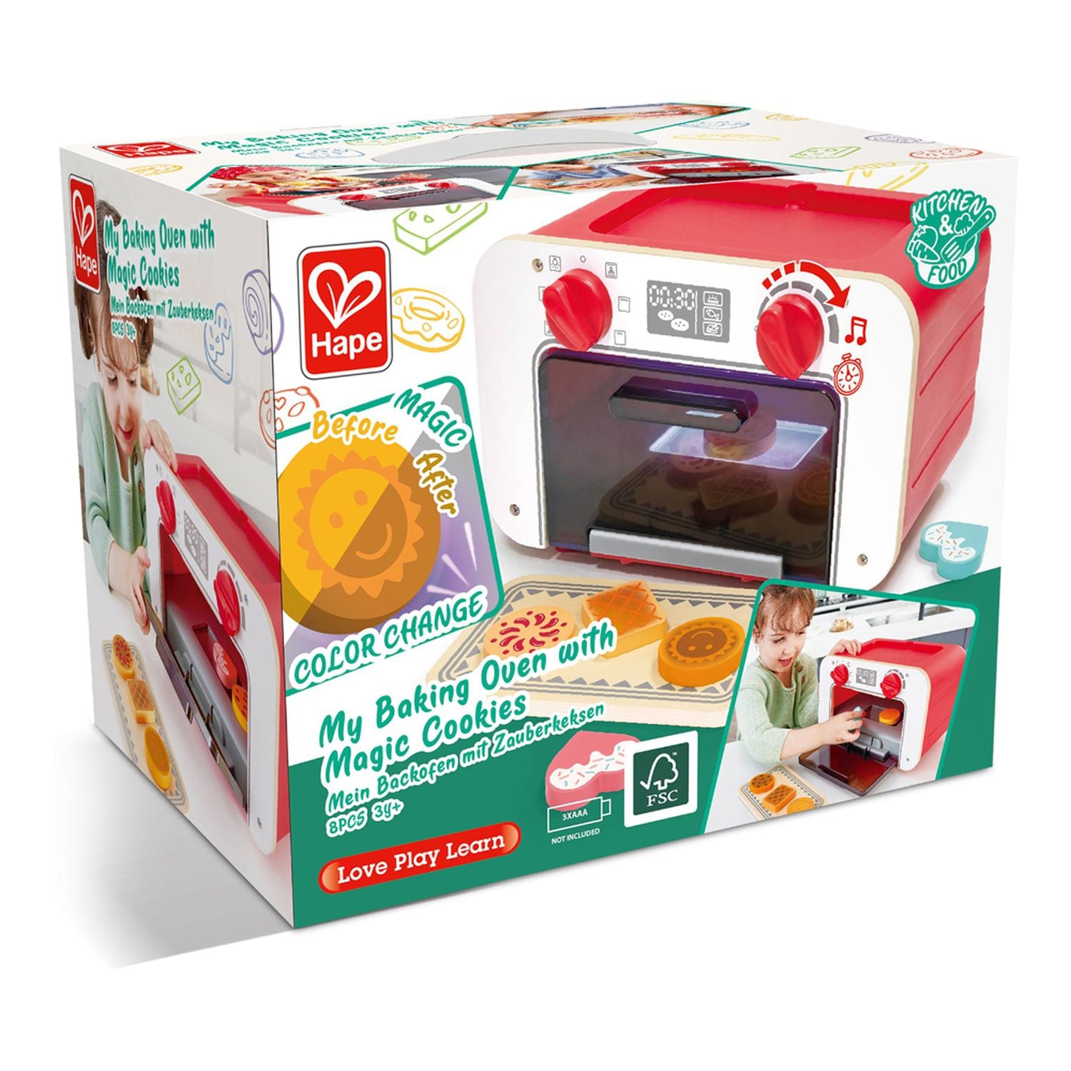 Hape - My Baking Oven With Magic Cookies