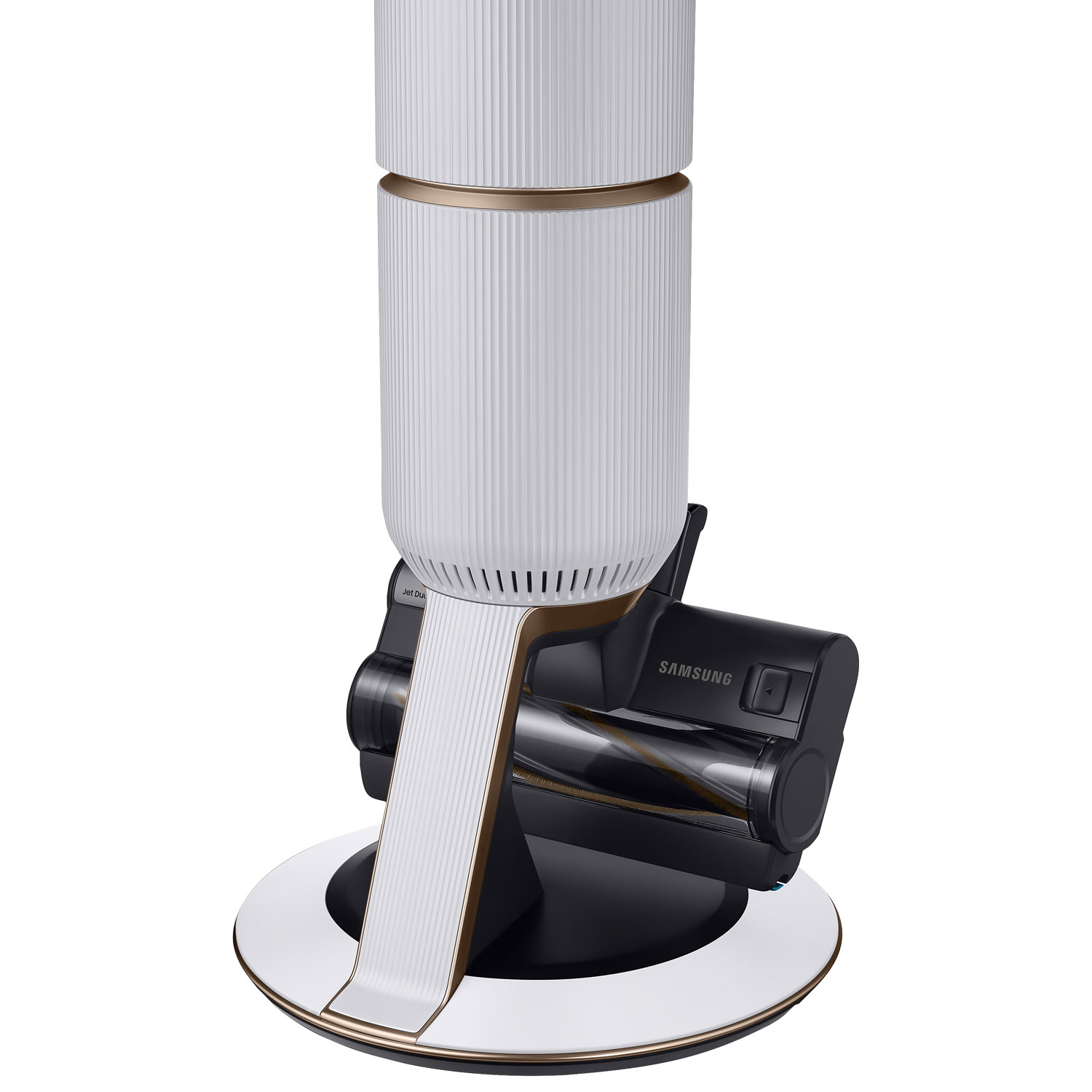 Samsung Bespoke Jet Cordless Stick Vacuum with All-in-One Clean Station - White