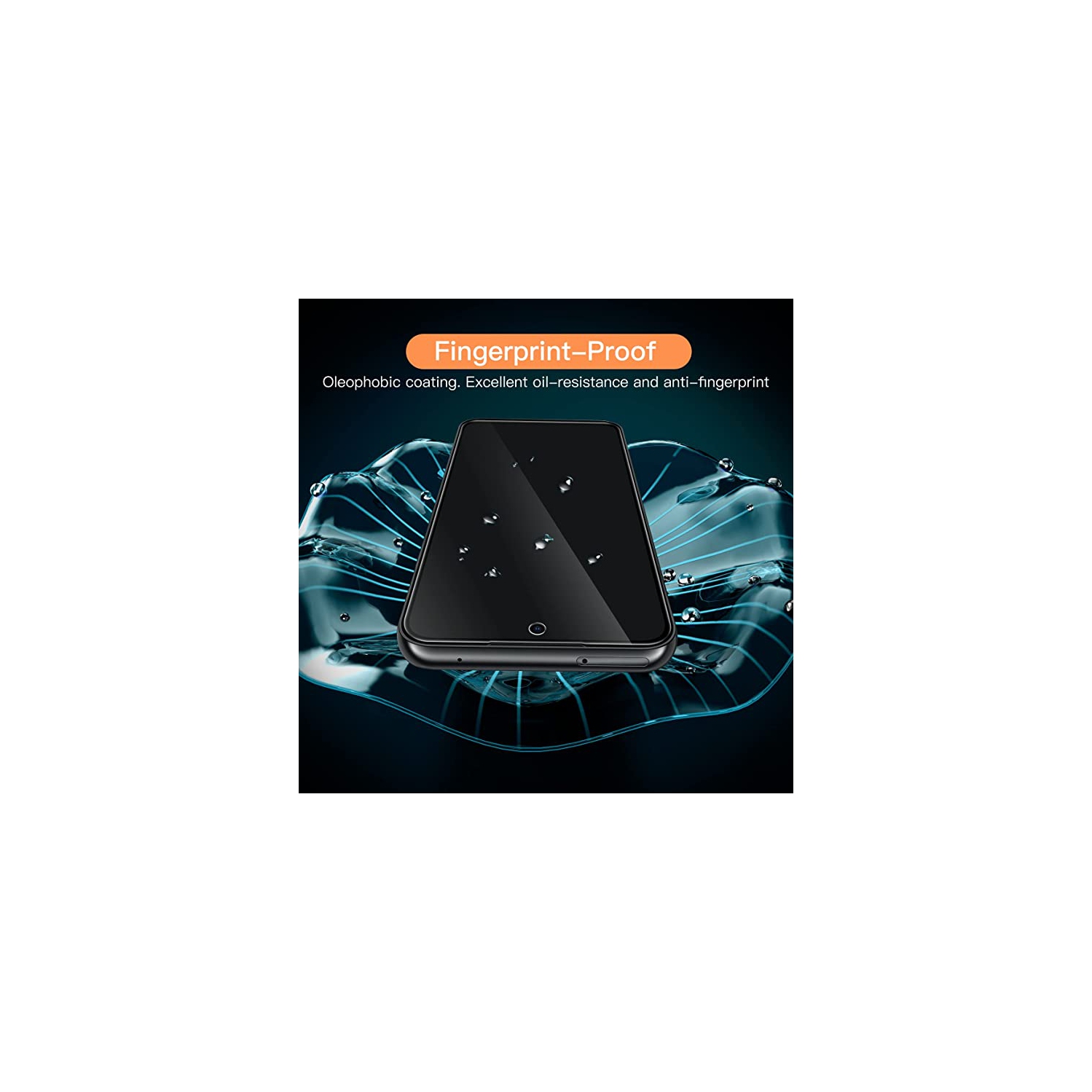 KEEGUARD For Samsung Galaxy A54 5g 6.4 " 2023 Tempered Glass Screen Protector + Camera Lens Protector