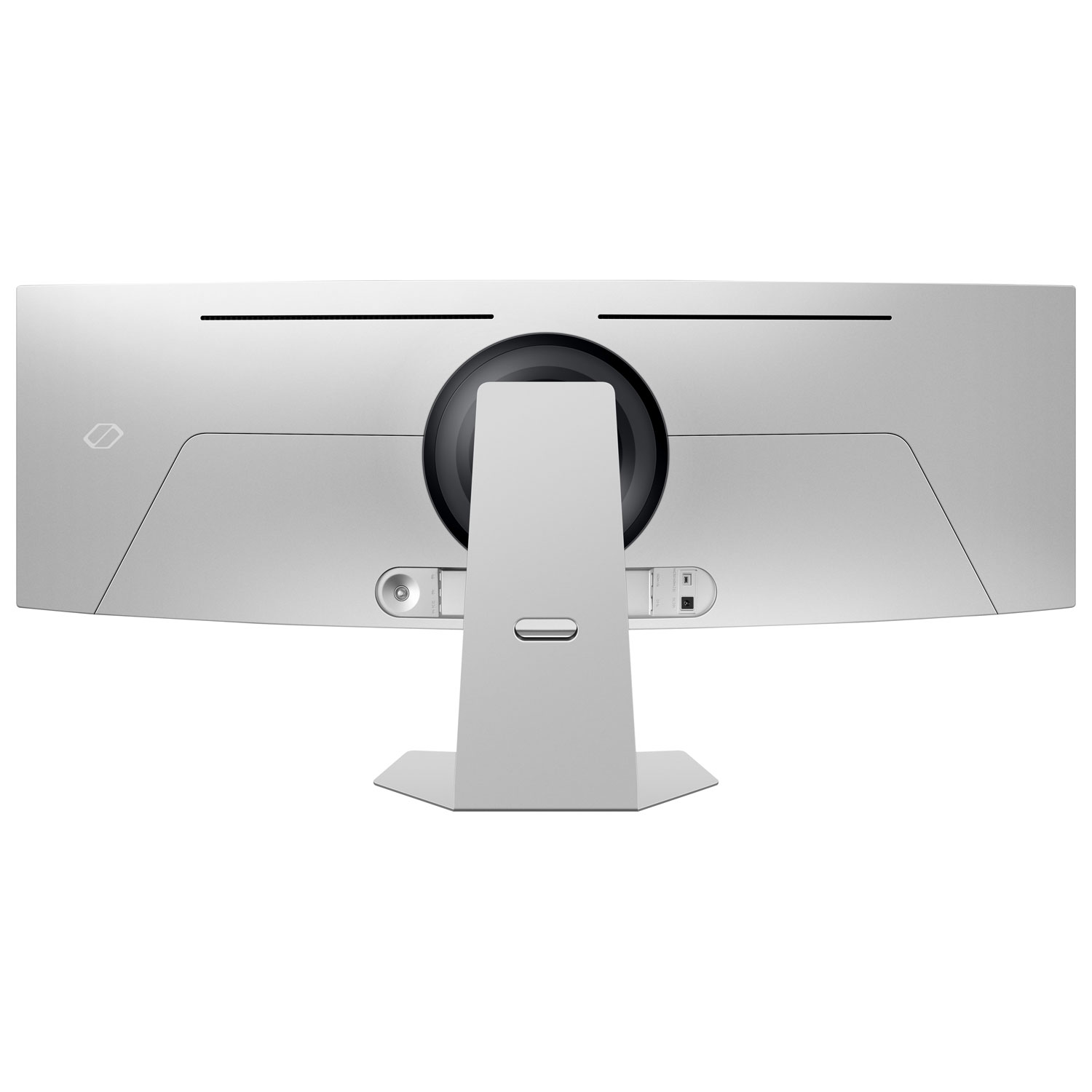 Samsung Odyssey OLED G9 49" QHD 240Hz 0.03ms GTG Curved OLED G-Sync FreeSync Smart Monitor – Silver