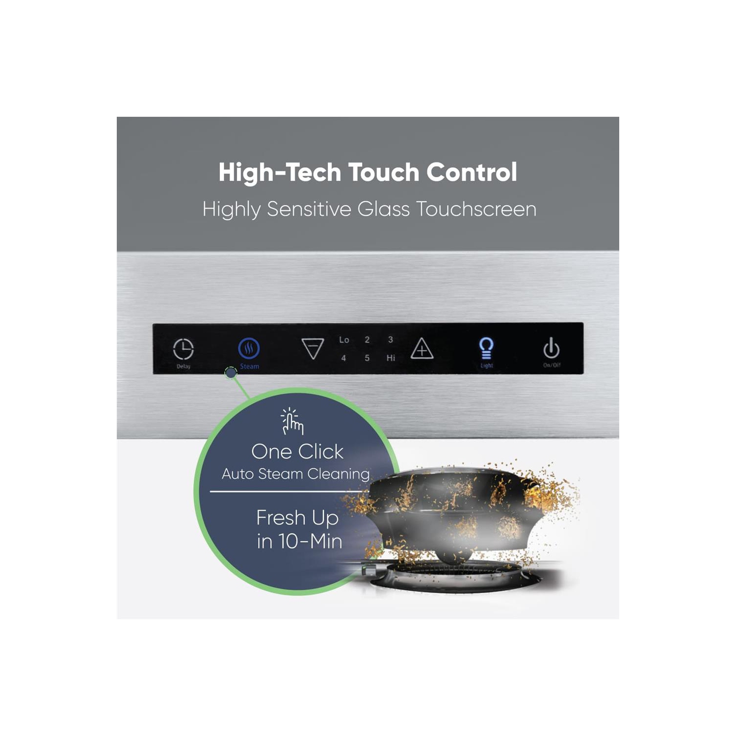 Pacific SC8836BS Trusteam Under Cabinet Hood