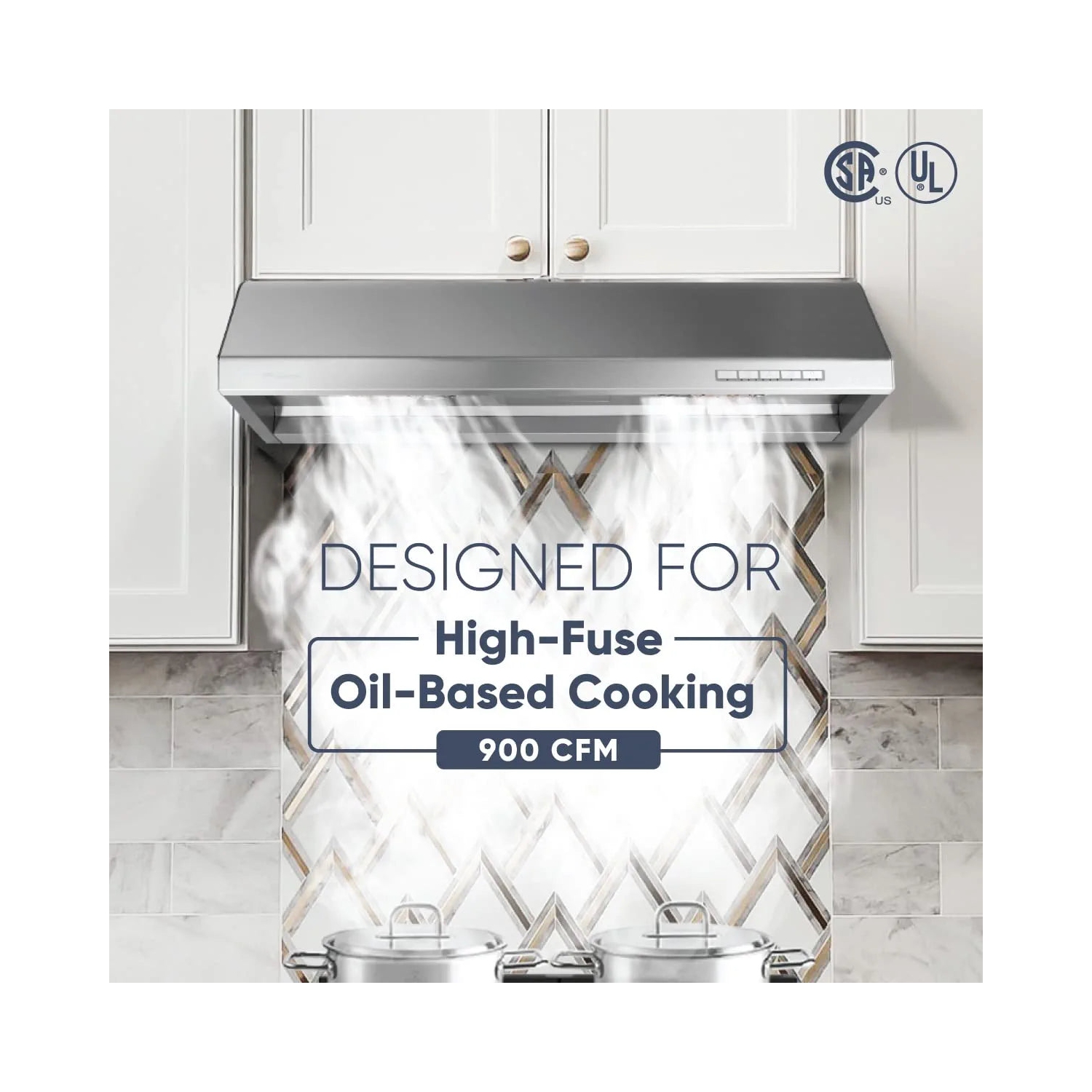 Hotte de cuisine Trusteam de Pacific SC8130BS