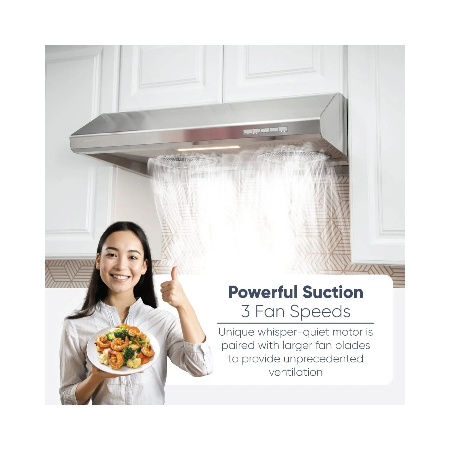 Hotte de cuisine Trusteam de Pacific SC8130BS