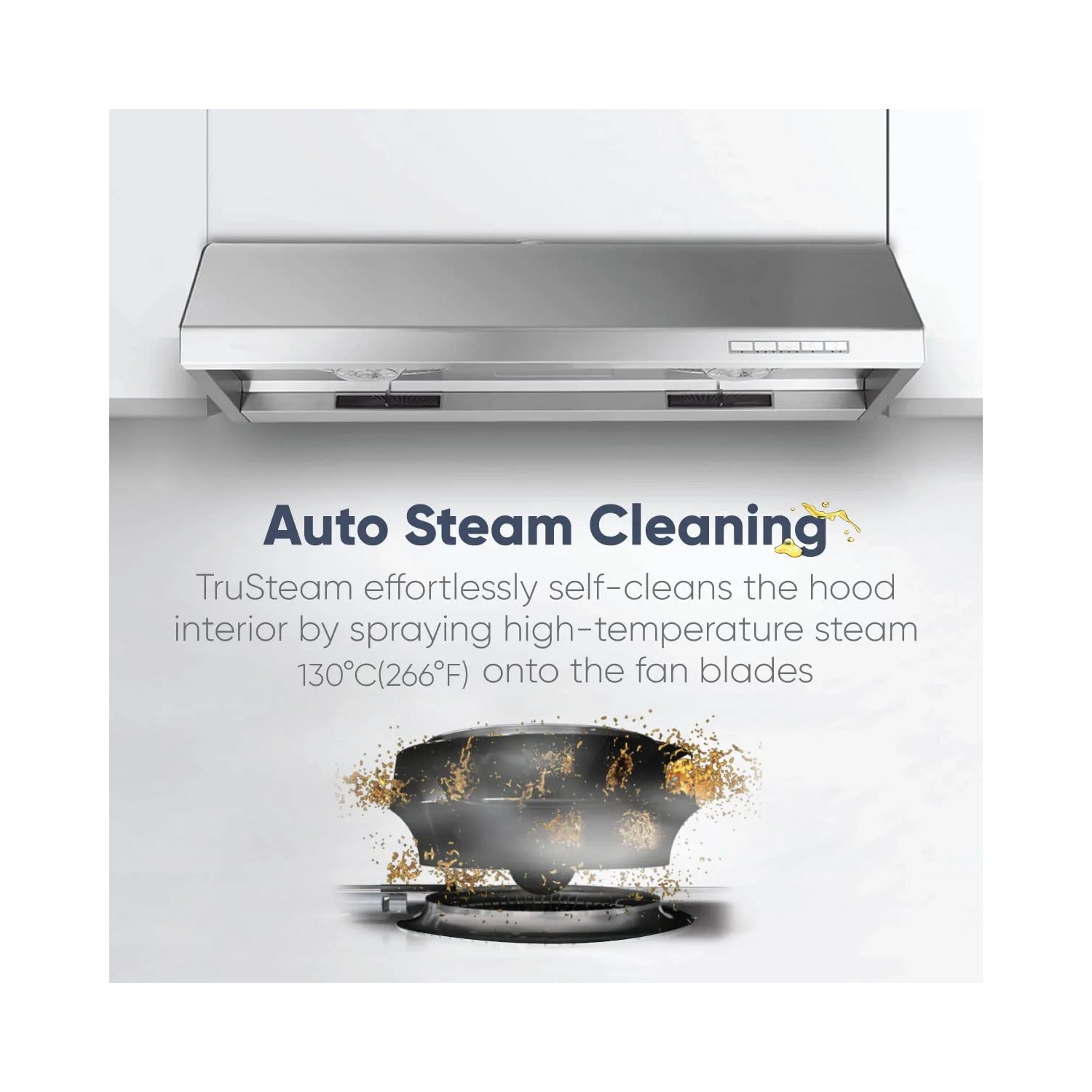 Hotte de cuisine Trusteam de Pacific SC8130BS