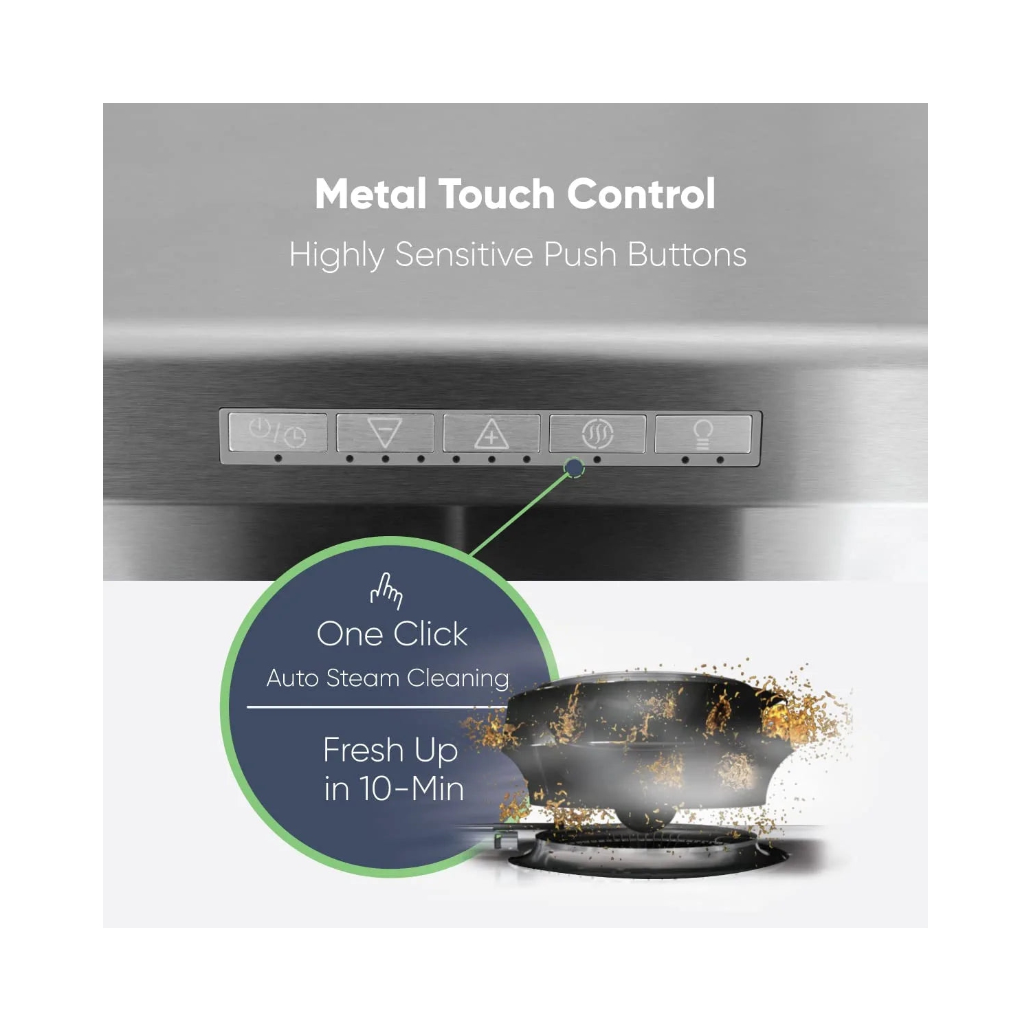 Hotte de cuisine Trusteam de Pacific SC8130BS