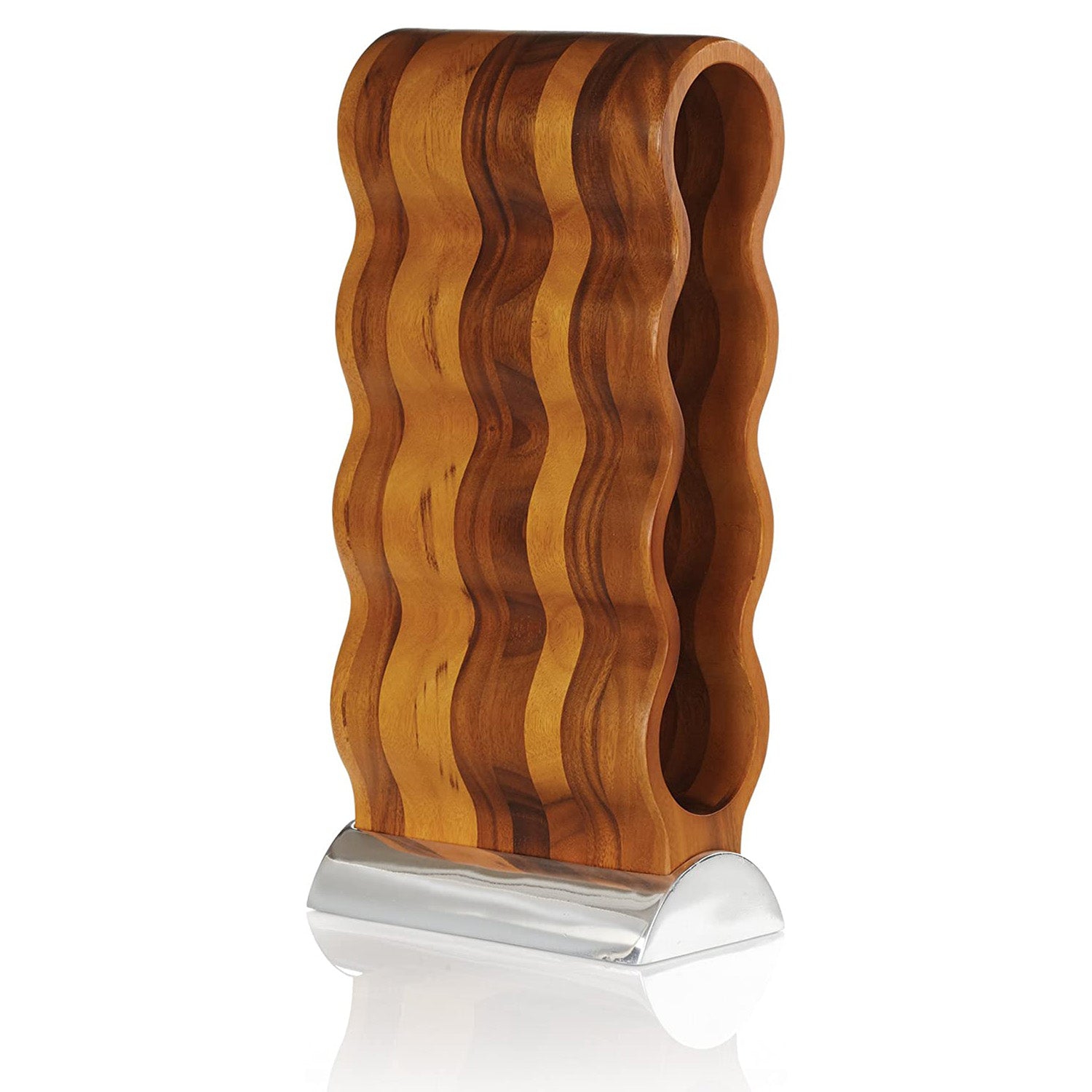 Nambe – porte-bouteilles Curvo, 17.25 po