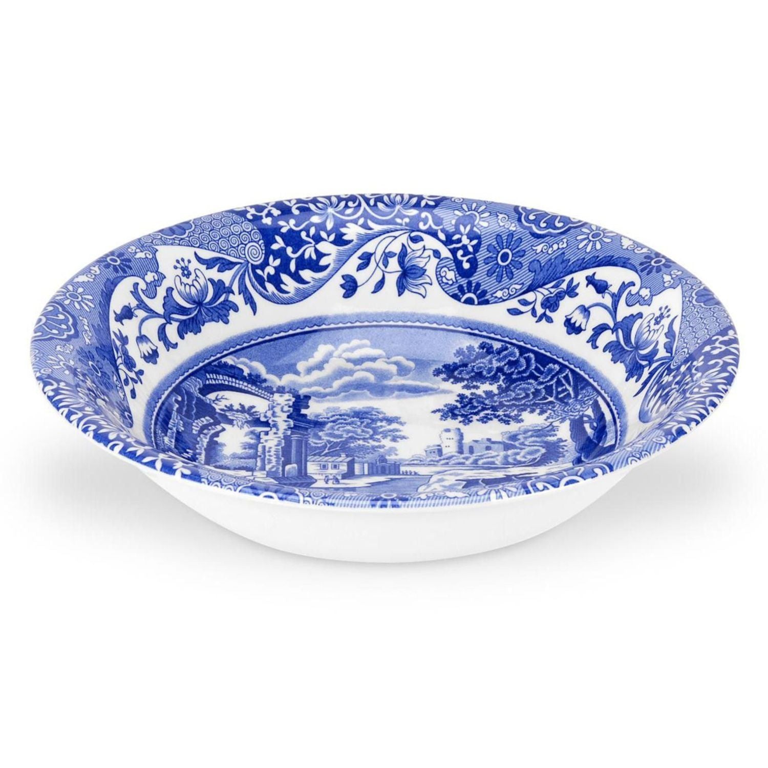 SPODE - BLUE ITALIAN - CEREAL BOWL 8" ASCOT