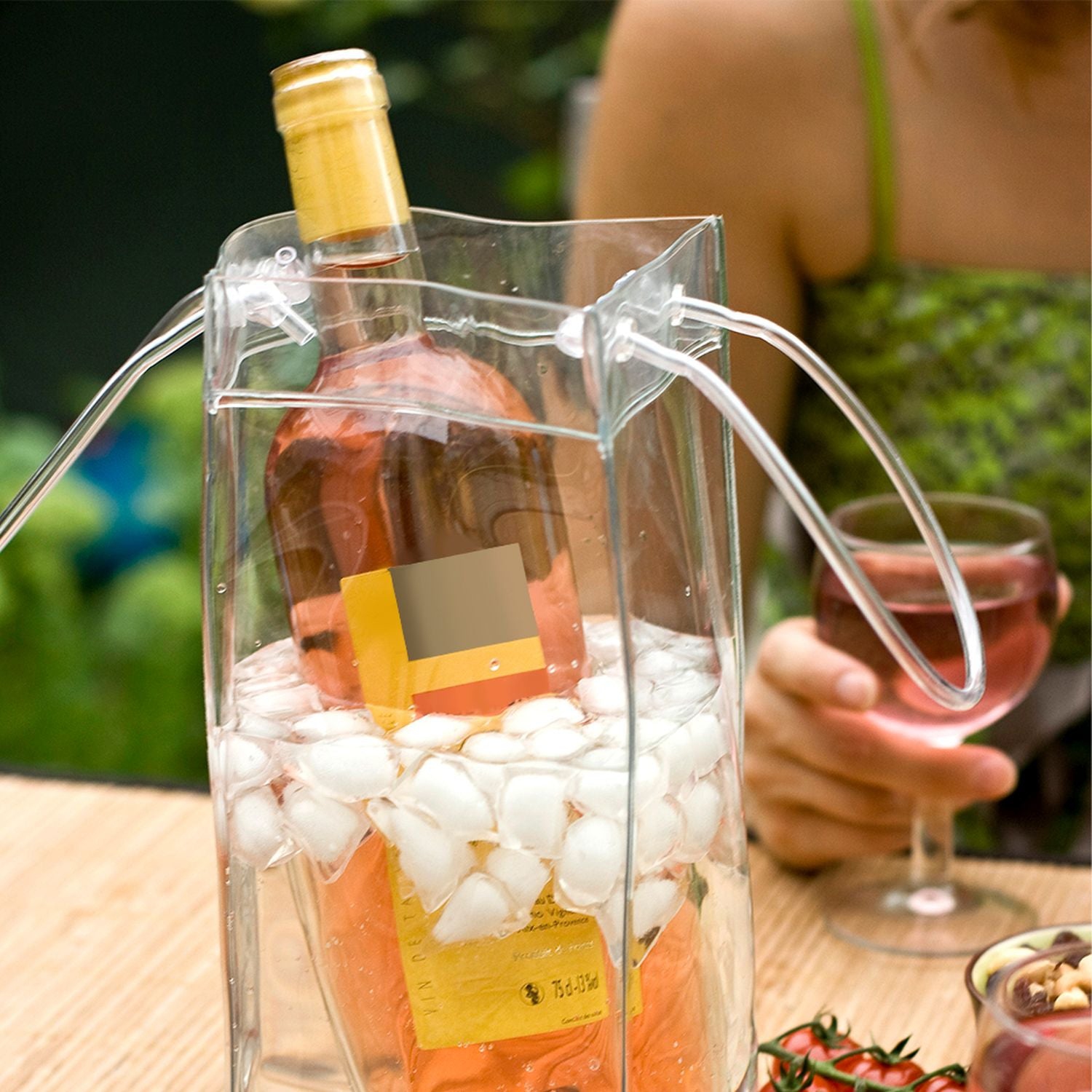 Sac à glace – bicolore perlé mat