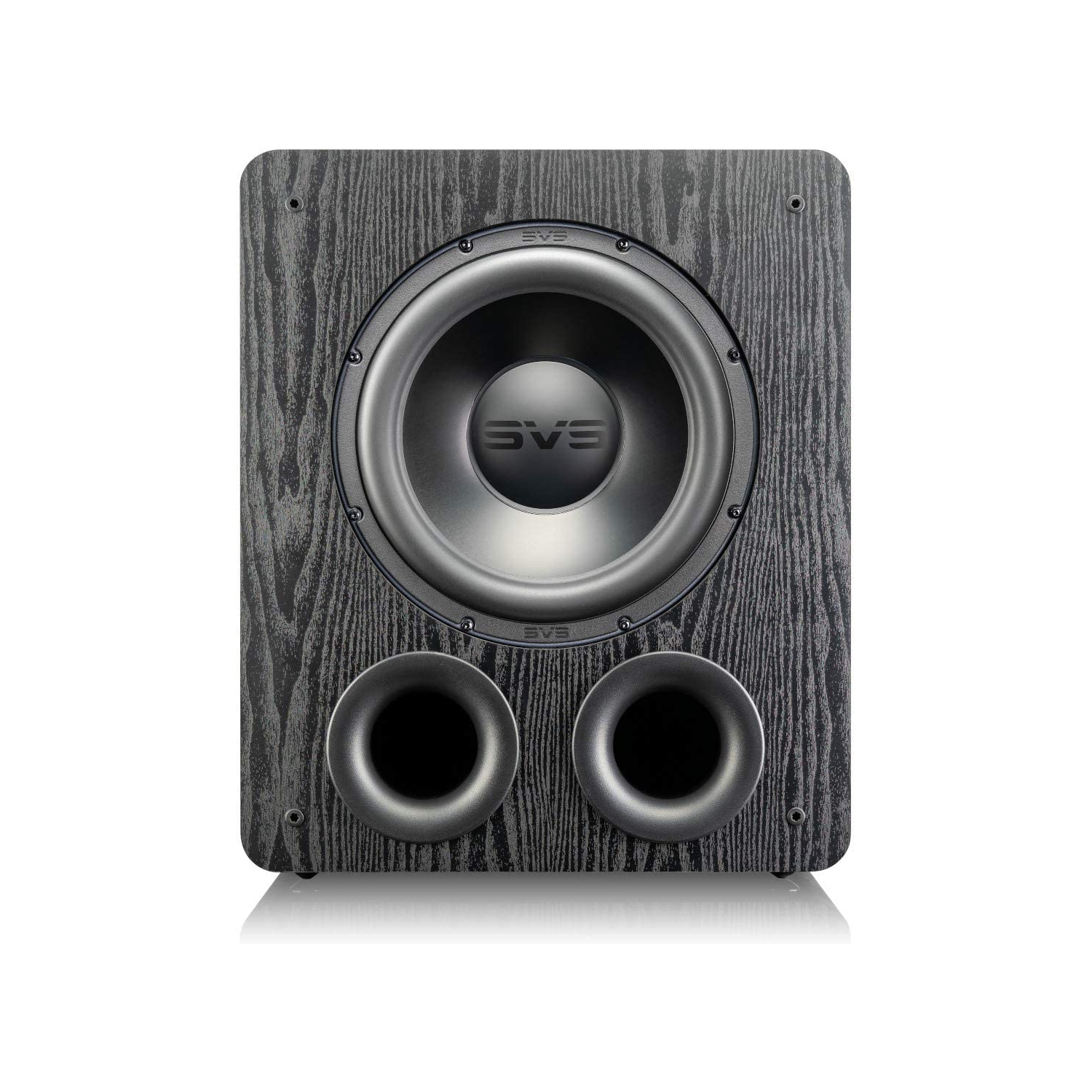 SVS PB-2000 PRO 12-Inch Ported Box Subwoofer with Sledge STA-550D Amp BLACK ASH