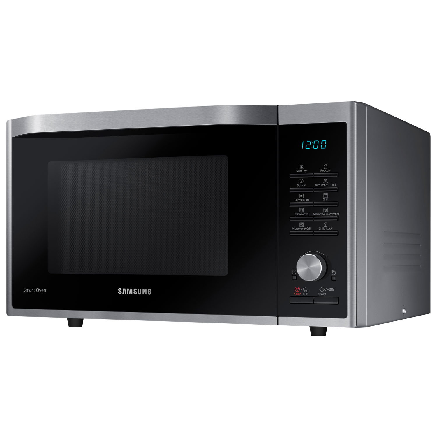 Best Buy: Samsung 1.1 Cu. Ft. Countertop Microwave Stainless steel  MC11H6033CT