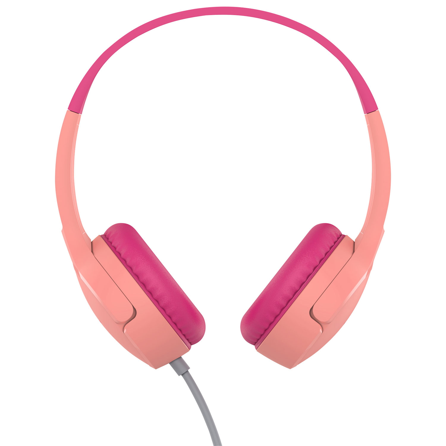 Belkin SoundForm Mini On-Ear Wired Kids Headphones - Pink