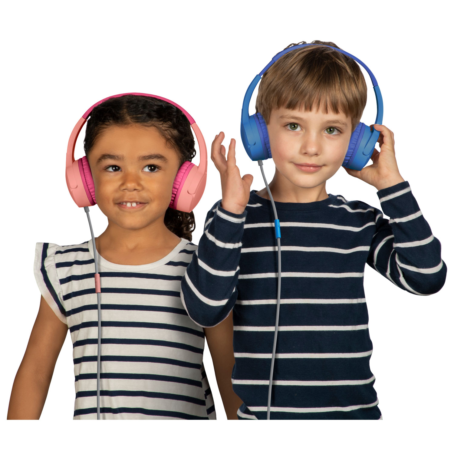 Casque d'écoute avec fil pour enfants SoundForm Mini de Belkin - Rose