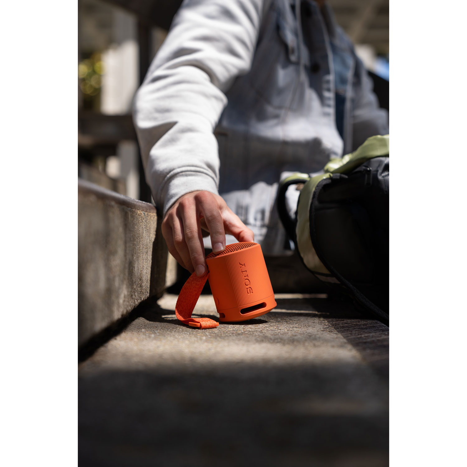 Sony SRS-XB100 Waterproof Bluetooth Wireless Speaker - Orange