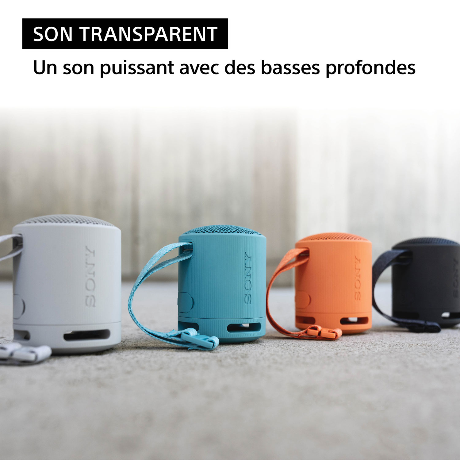 Sony SRS-XB100 Waterproof Bluetooth Wireless Speaker - Orange