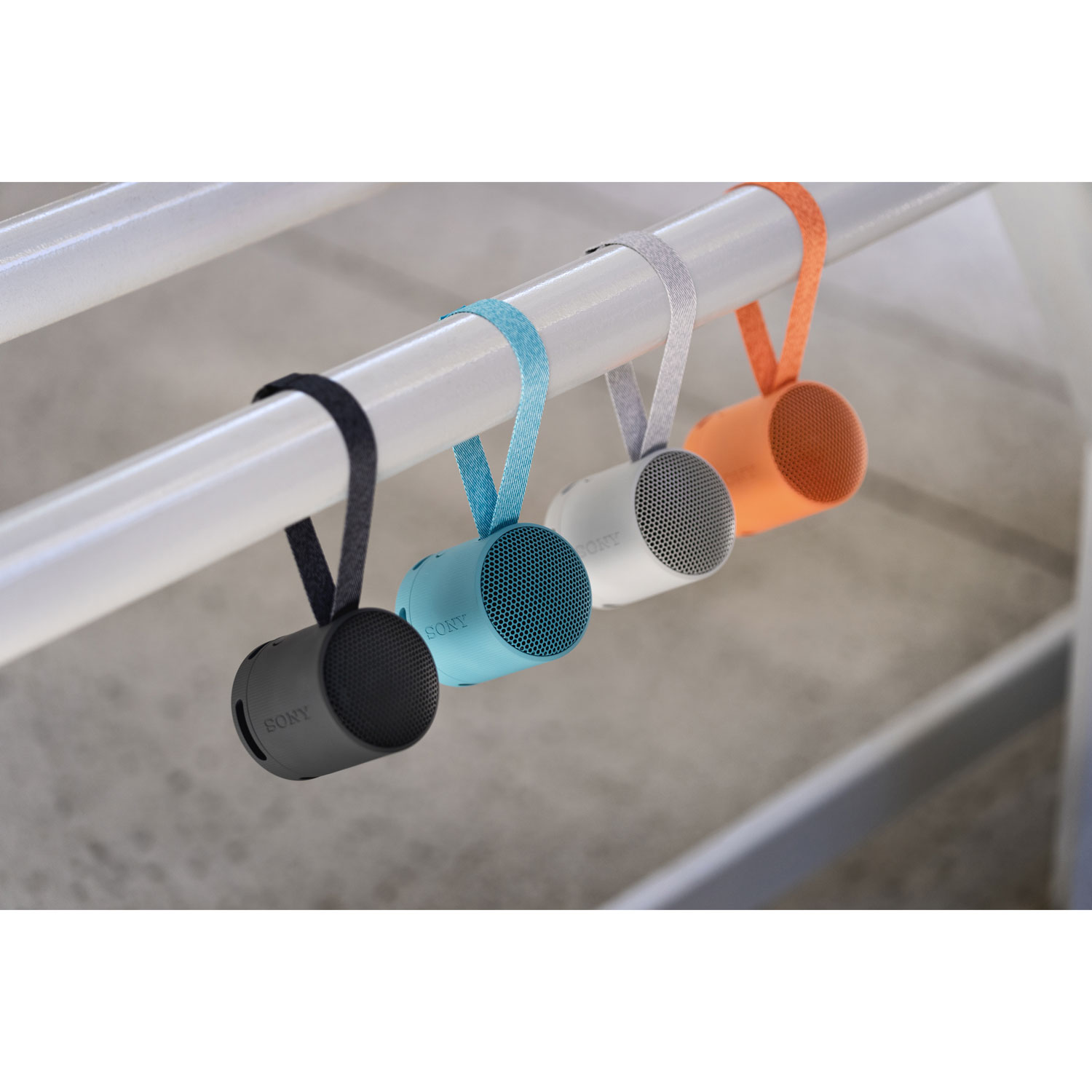 Sony SRS-XB100 Waterproof Bluetooth Wireless Speaker - Light Grey