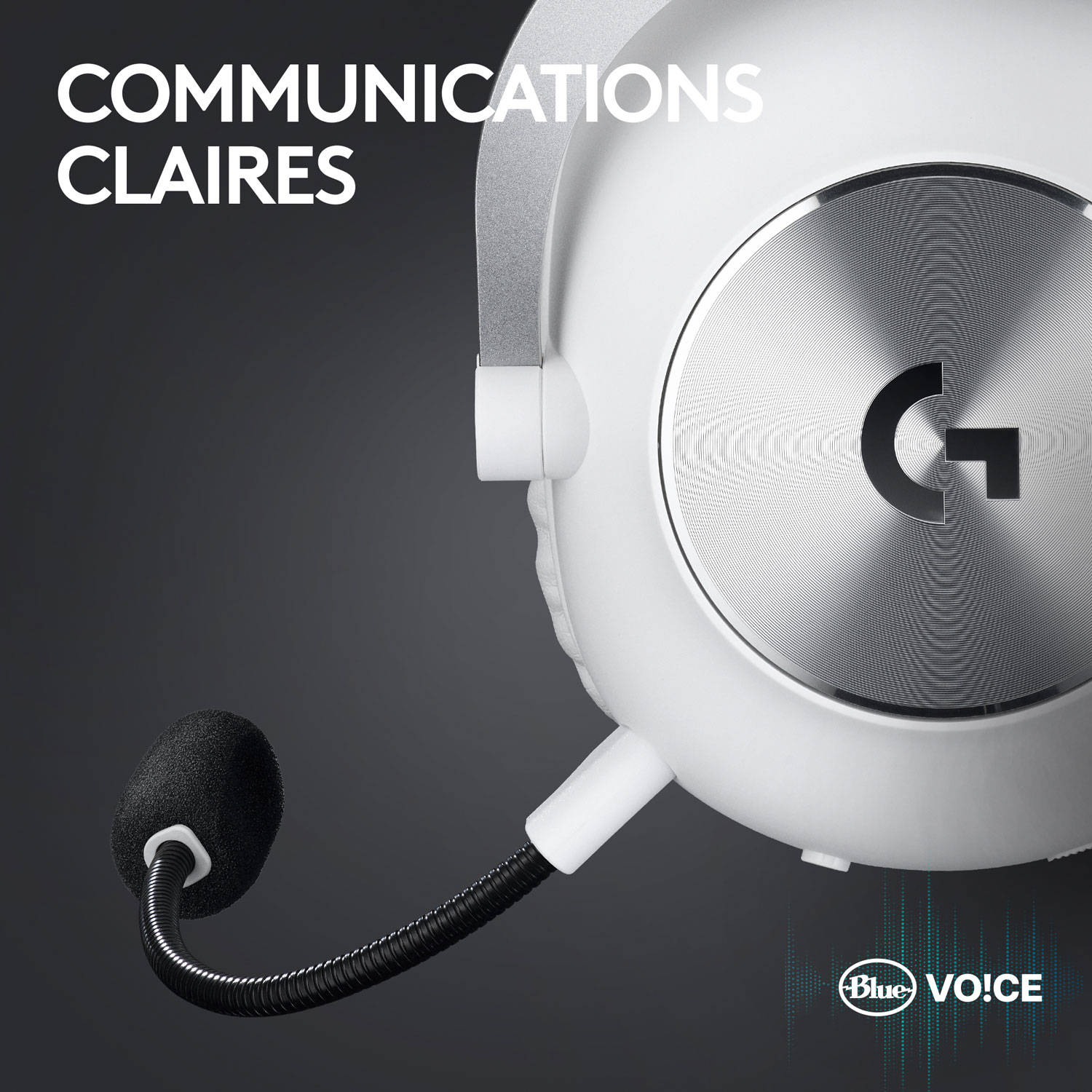 Logitech G PRO X 2 LIGHTSPEED Wireless Gaming Headset - White