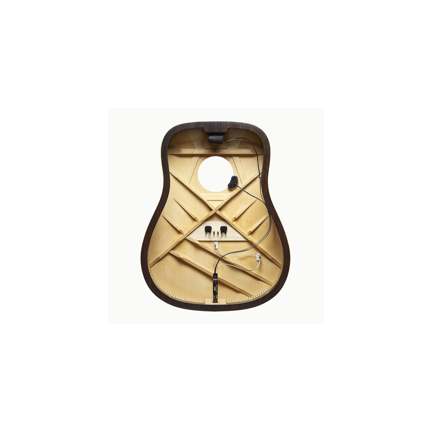 Reconnaissance de plaque acoustique haute fidélité DEL Baggs