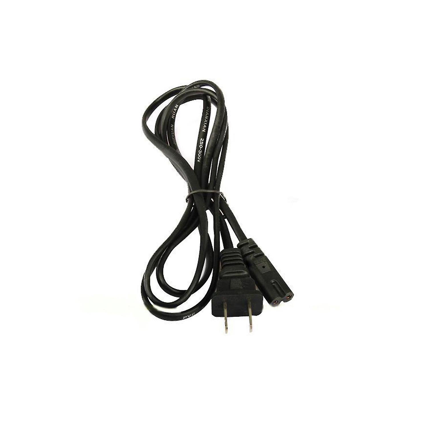 Fiche à 2 broches Farfi de 5 pi. US Figure 8 Cordon d’alimentation c.a. Câble adaptateur pour portable PS2 PS3 de Sony