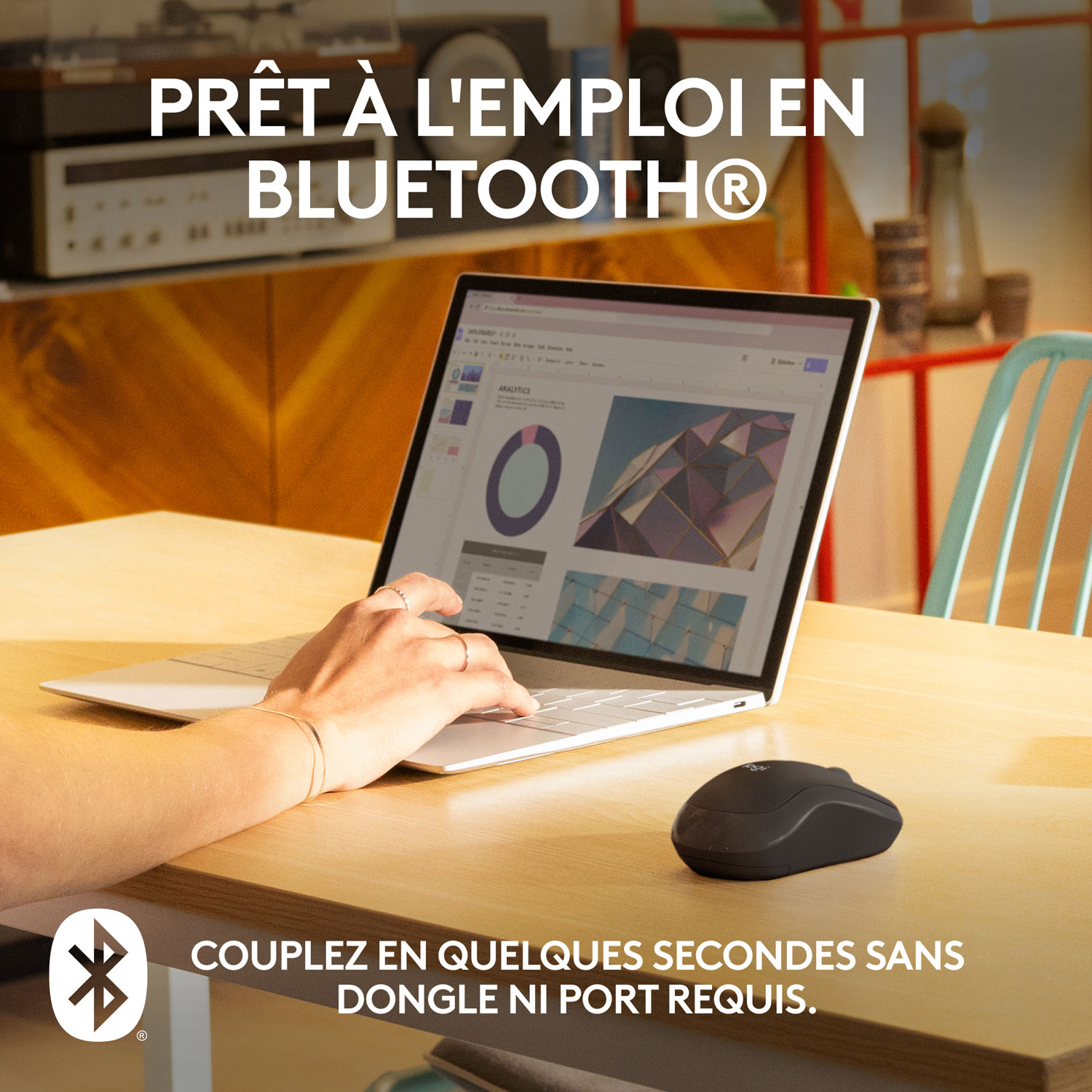 Logitech M240 Silent 1000 DPI Bluetooth Optical Mouse - Black - Only at Best Buy