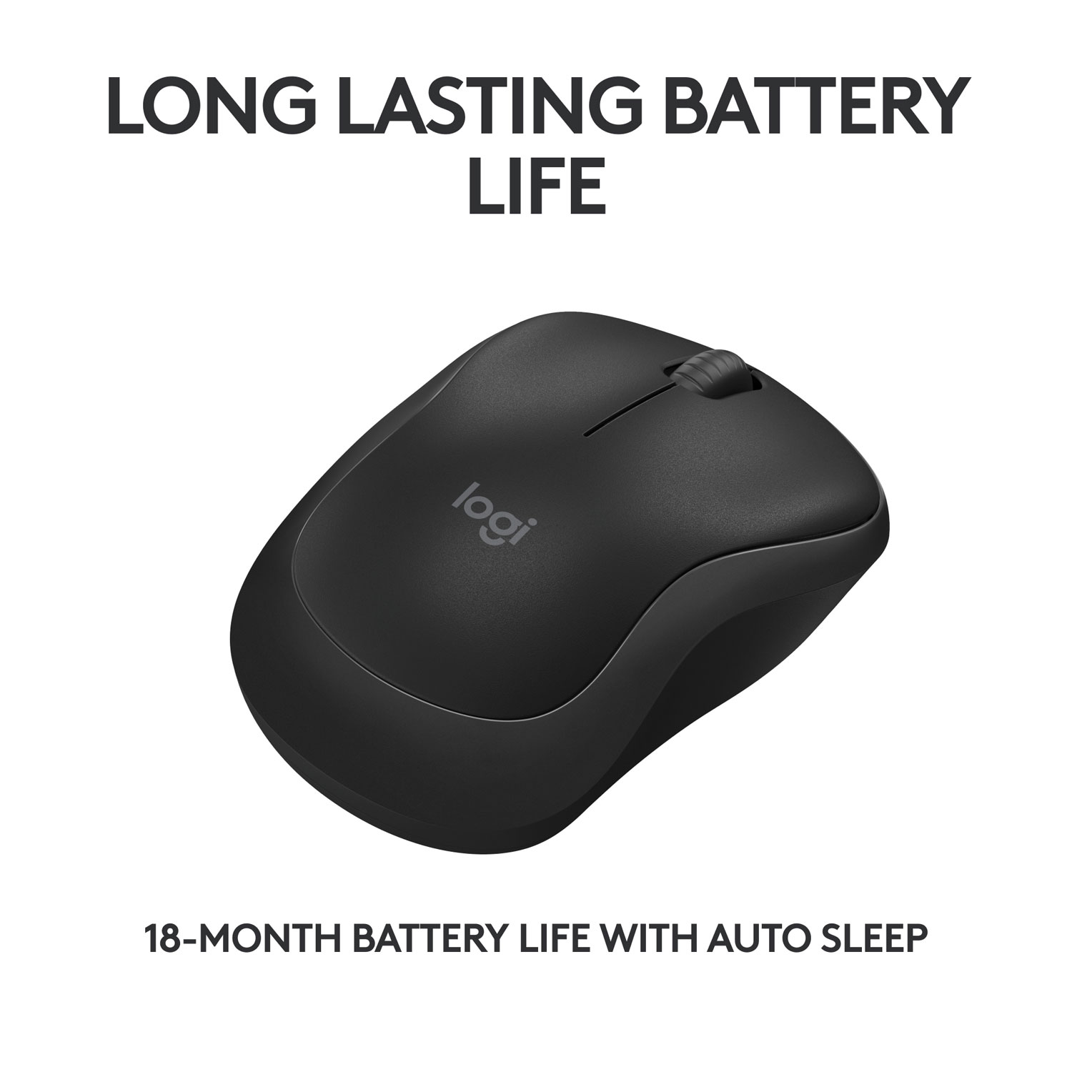 Logitech M240 Silent 1000 DPI Bluetooth Optical Mouse - Black - Only at Best Buy