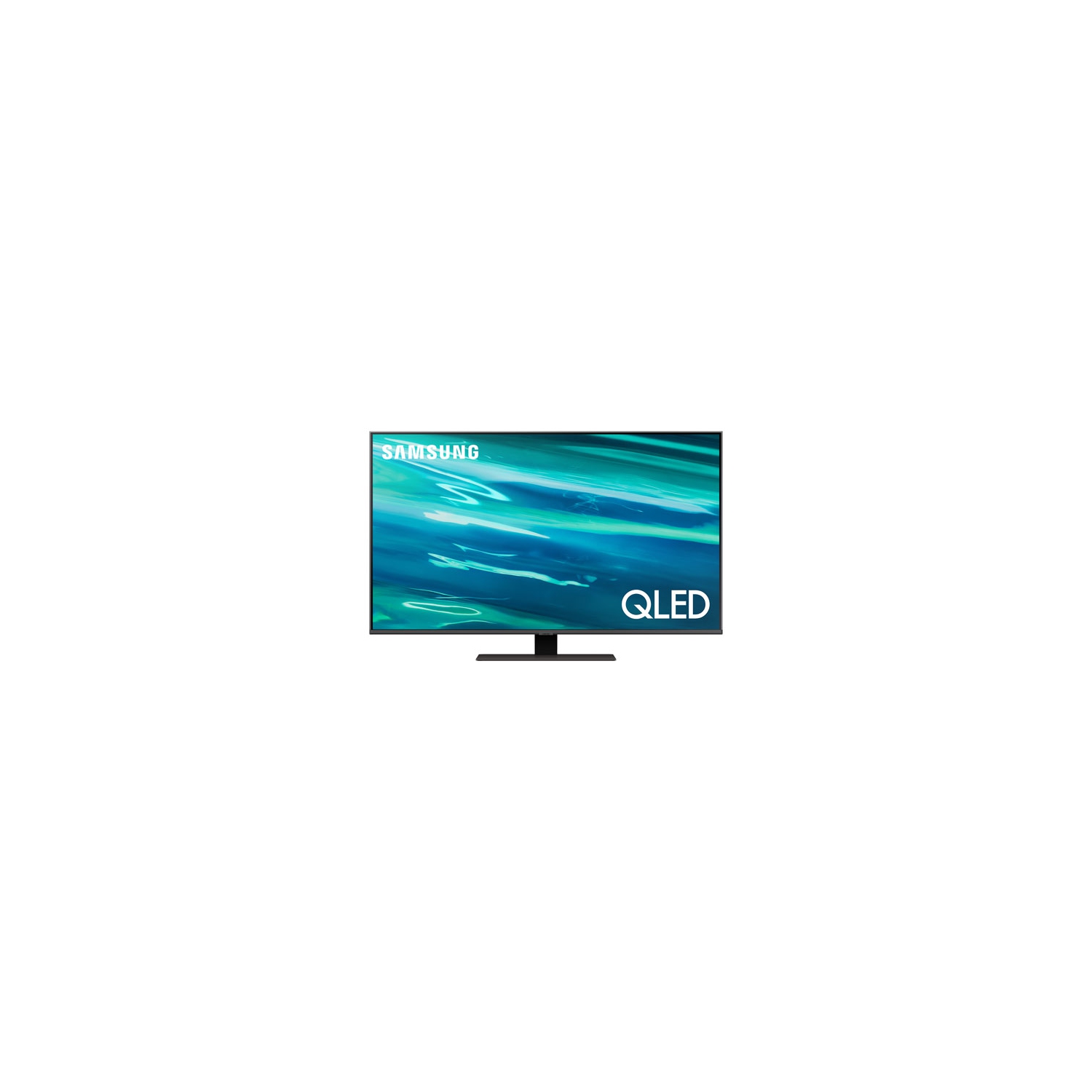 Refurbished (Excellent) - Samsung 50" 4K UHD HDR QLED Tizen OS Smart TV (QN50Q80AAFXZC) - 2021 - Titan Black