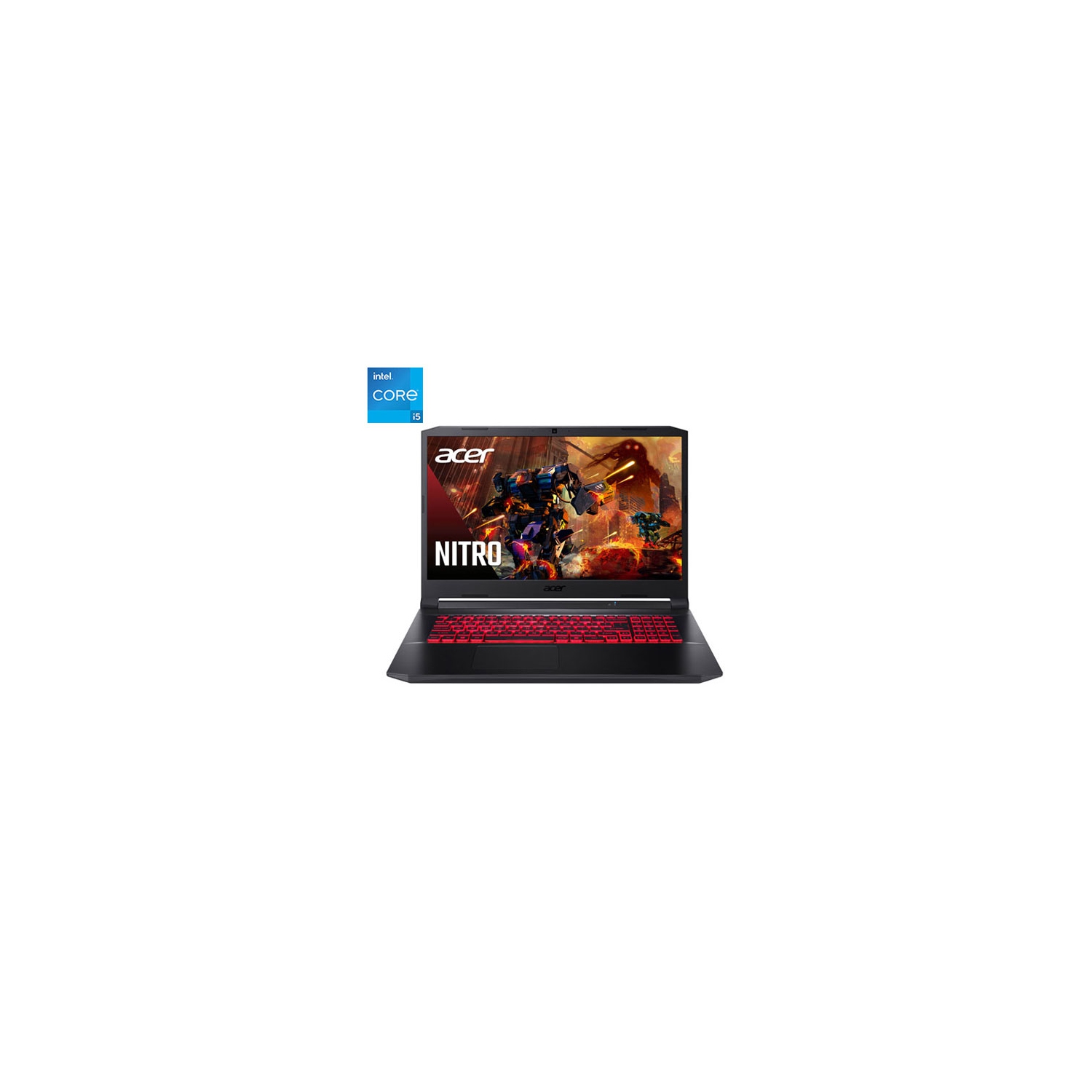 Refurbished (Excellent) - Acer Nitro 17.3" Gaming Laptop (Intel Core i5-11400H/512GB SSD/12GB RAM/GTX 1650/Windows 11)
