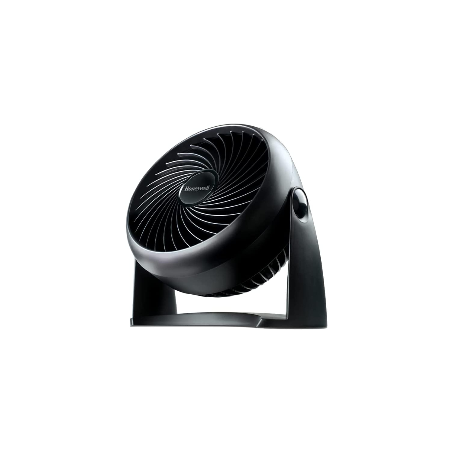 Honeywell HT900C 7" TurboForce® POWER+ Desk/Table Fan, Air Circulator for Small Bedroom, Portable, Wall Mountable, Energy Saving, 3 Speeds, Black