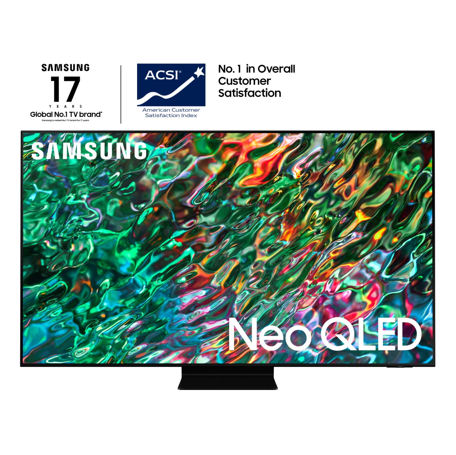 Refurbished (Good) - SAMSUNG QN50QN90B 50" CLASS QN90B NEO QLED 4K SMART TV (2022)