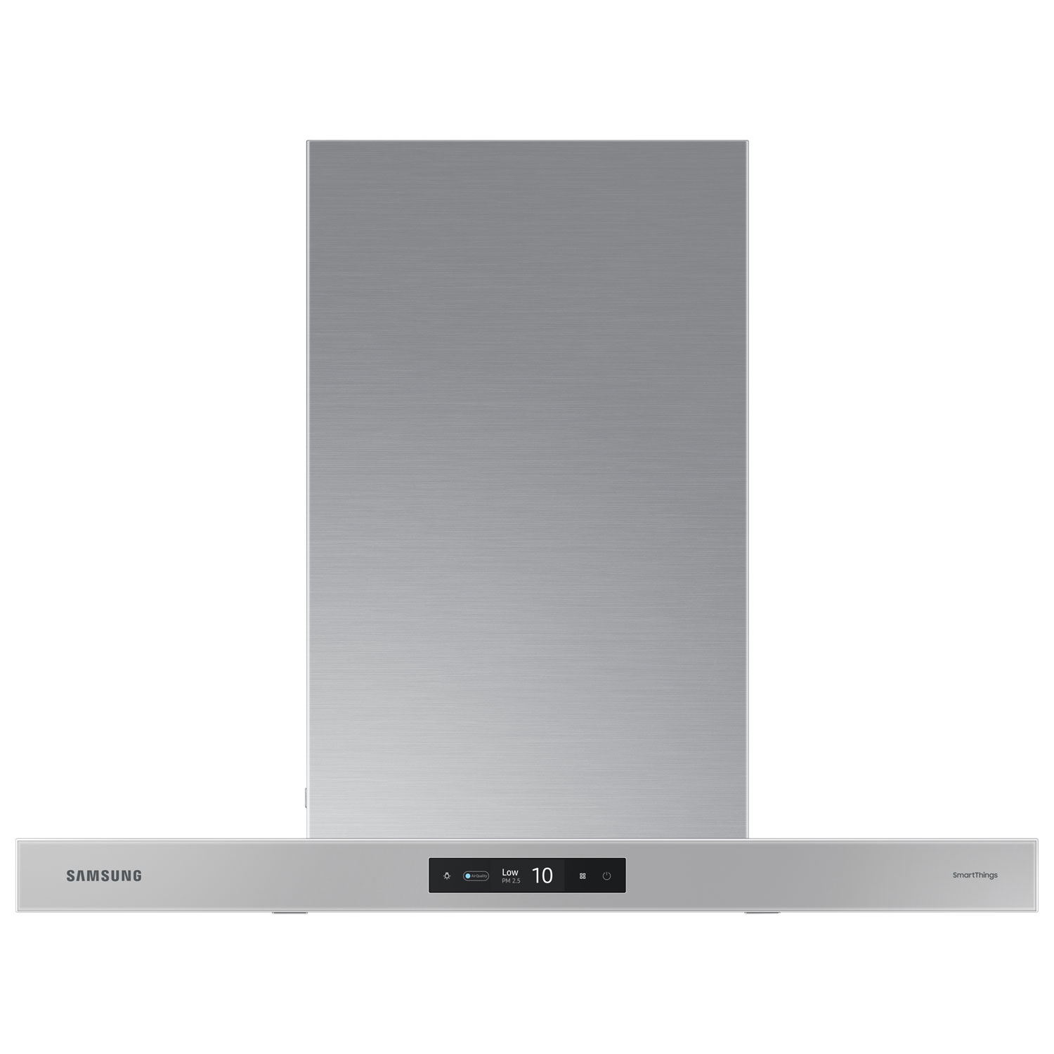 Hotte murale de 30 po Bespoke de Samsung - Verre gris