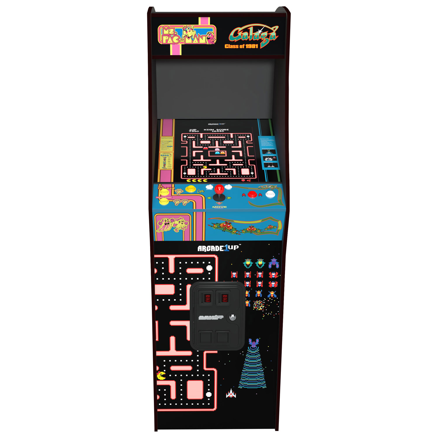 Arcade1up pac man countercade 2024 best buy arcade games