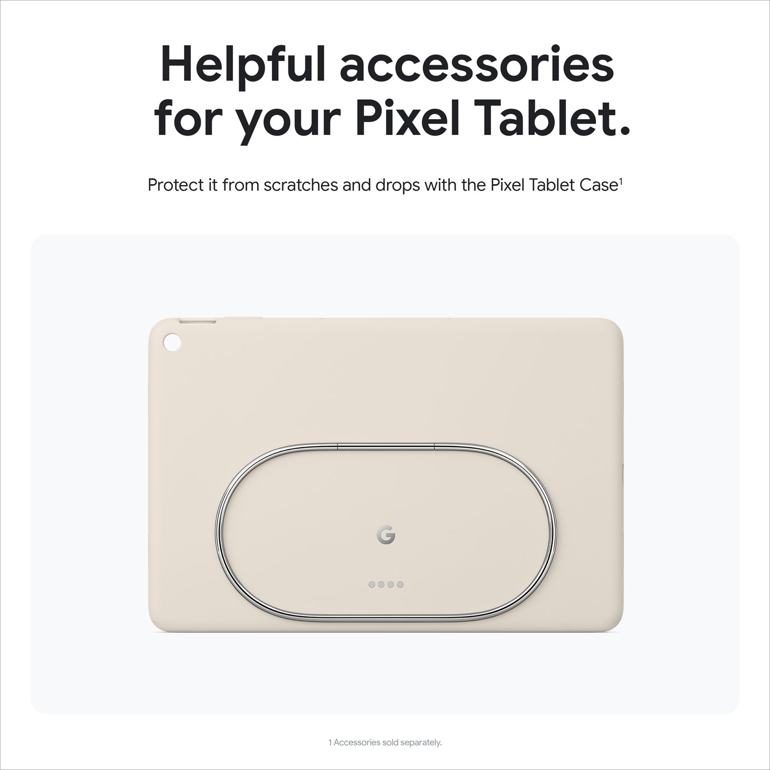 Tablette 11 po 256 Go Pixel de Google avec station de chargement/haut-parleur - Porcelaine