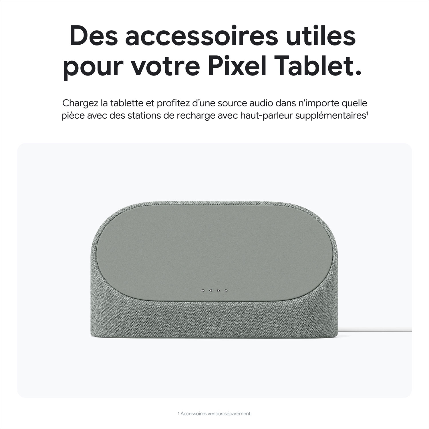 Tablette 11 po 128 Go Pixel de Google avec station de chargement/haut-parleur - Vert lichen