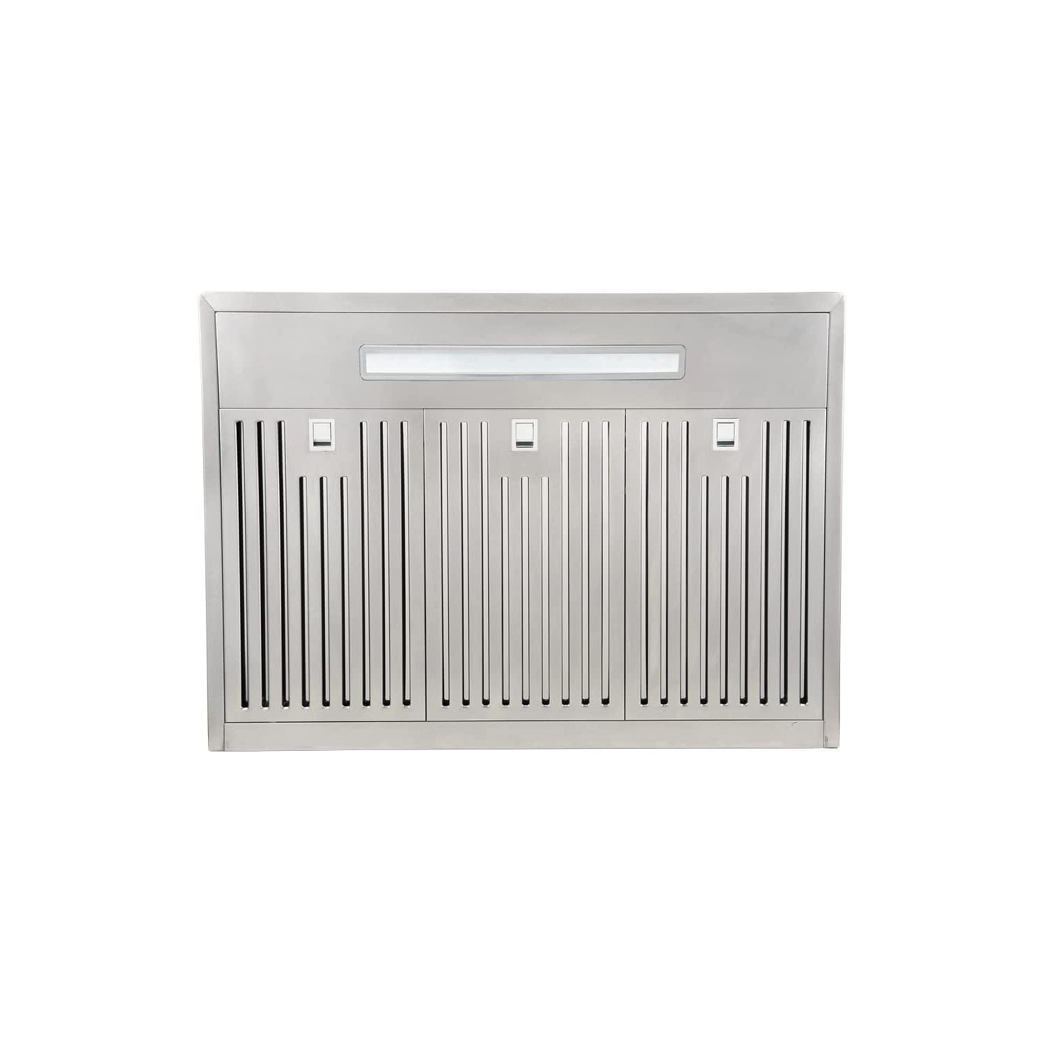 Vesta Brussels 800CFM 36’’ Stainless Steel Wall Mounted Range Hood With Powerful Motor, Touch/Gesture Control, 6’’ Top Vent, Baffle Filters, LED