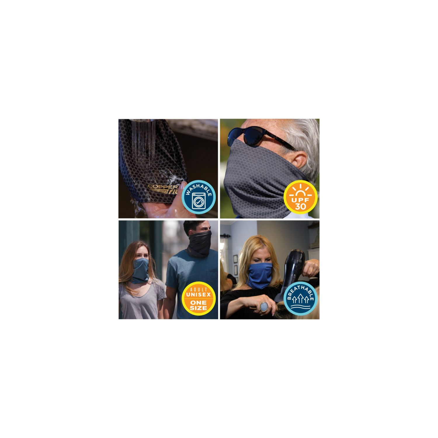 Copper Fit® Guardwell Face Protector