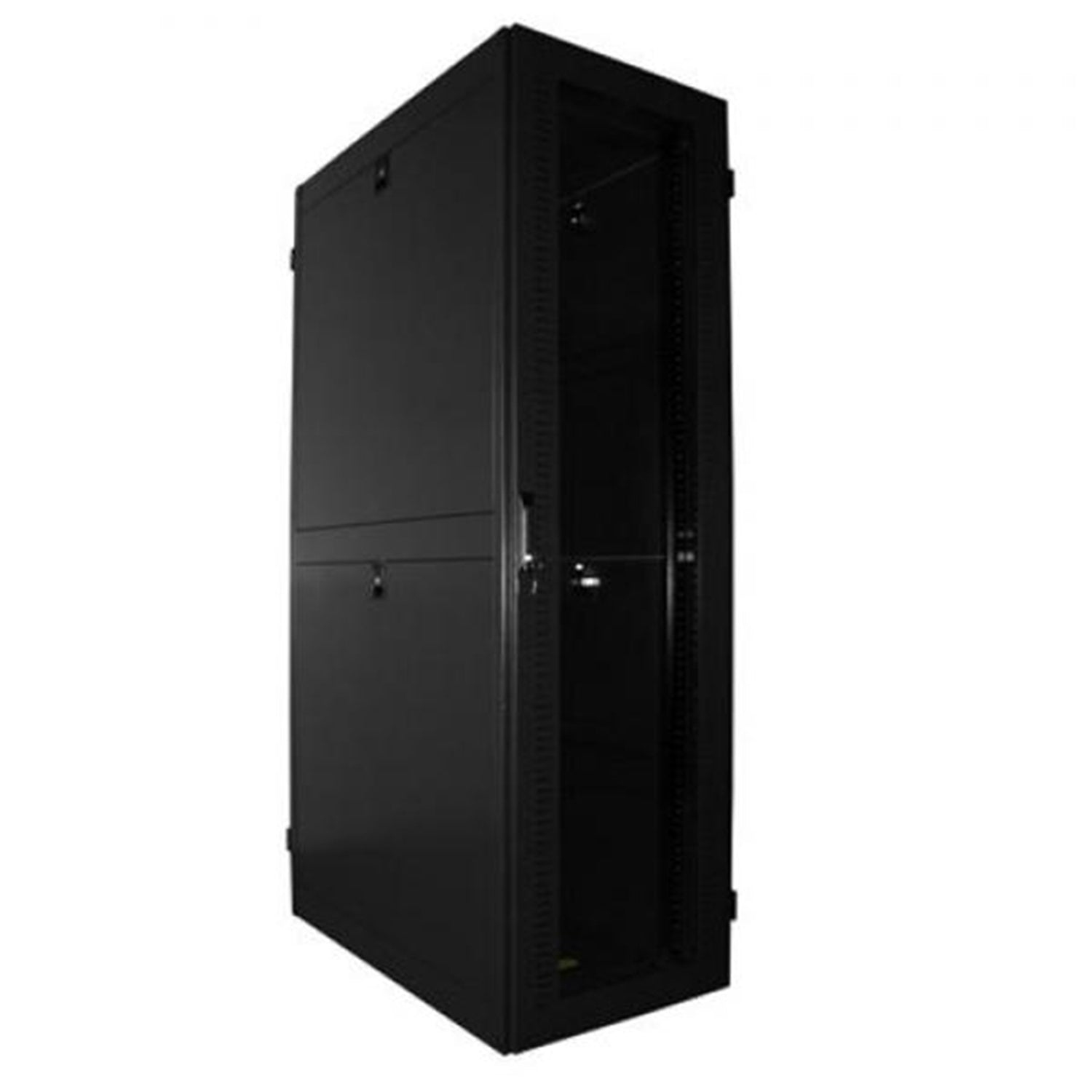 TechCraft - Armoire de Serveur à Ventillation Améliorée 47U, 42" de Profondeur, Porte en Verre avec
